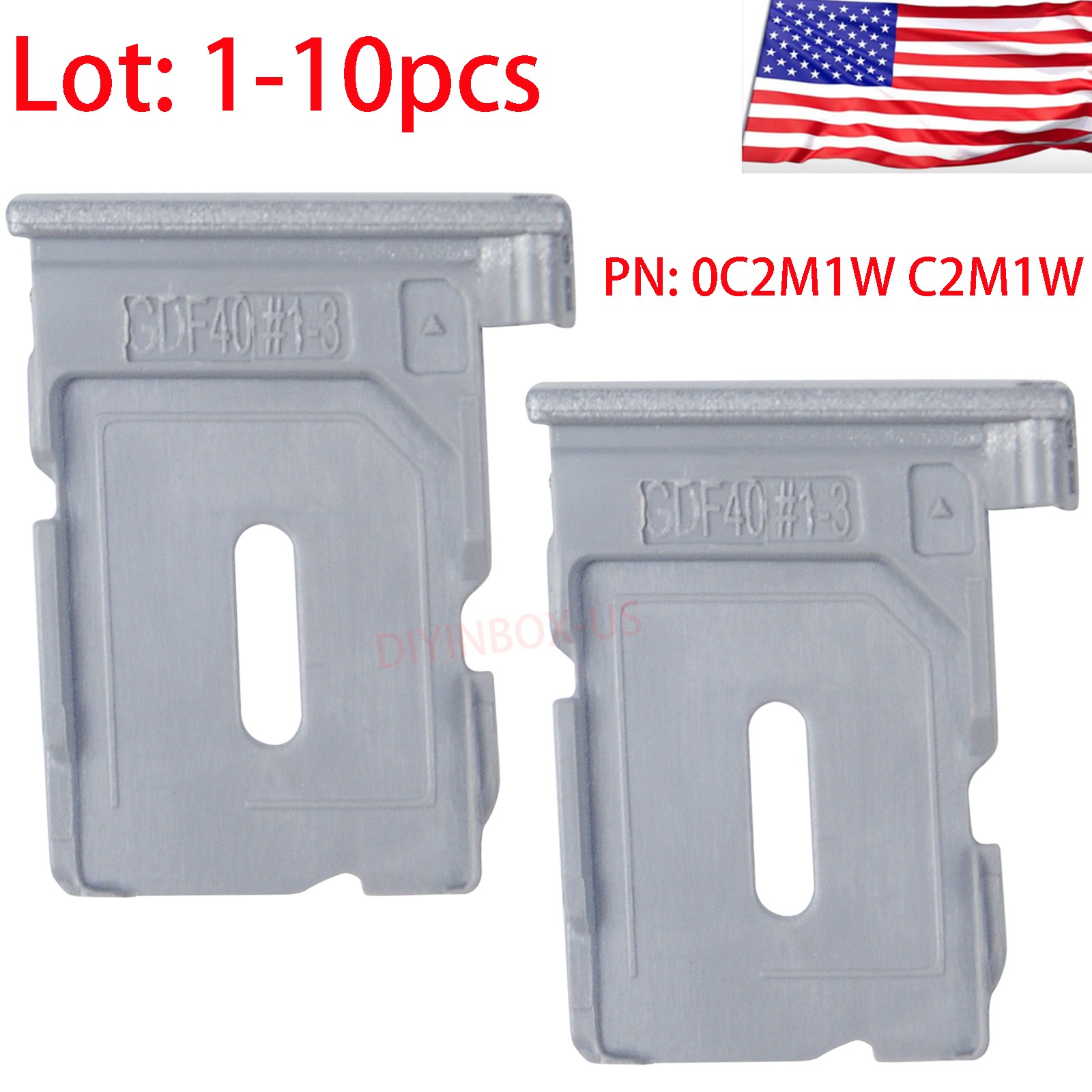 Lot Sim Card Slot Tray 0C2M1W For Dell Latitude 5420 5430 E5420 E5430 GDF40