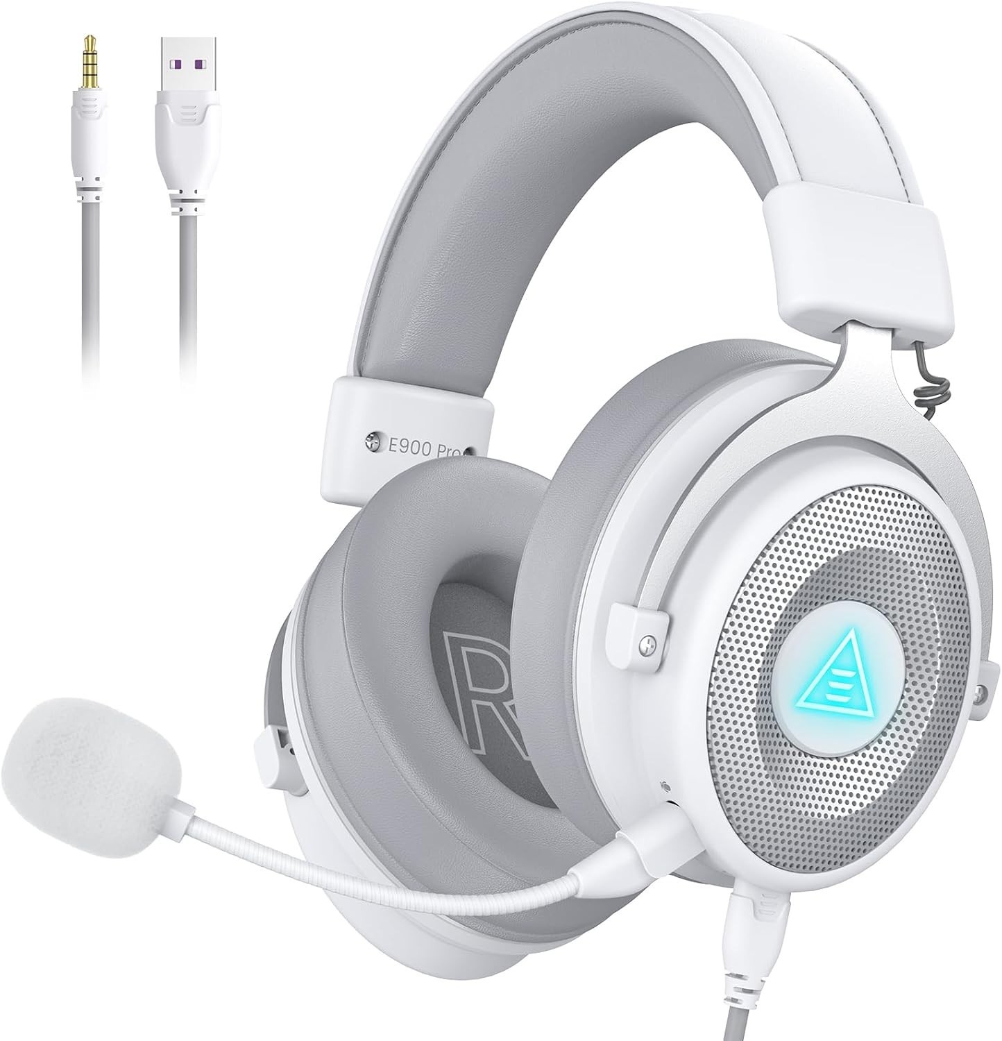 USB/3.5mm Gaming Headset with 50mm Driver and Immersive Sound