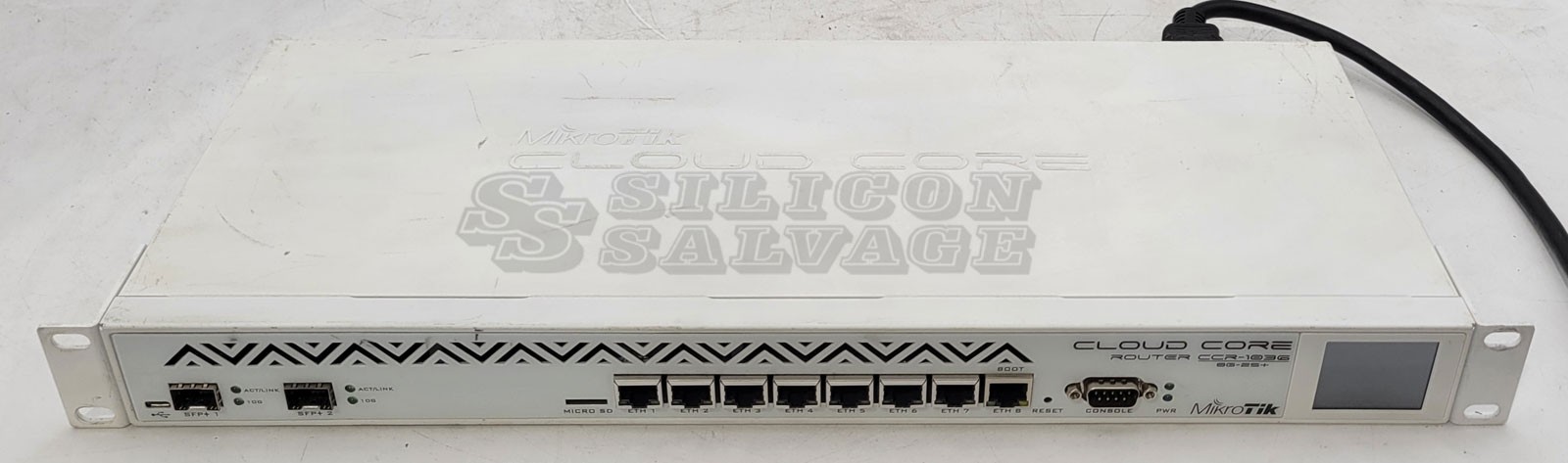 MikroTik CCR1036-8G-2S+EM Cloud Core Router Enhanced Memory AS-IS