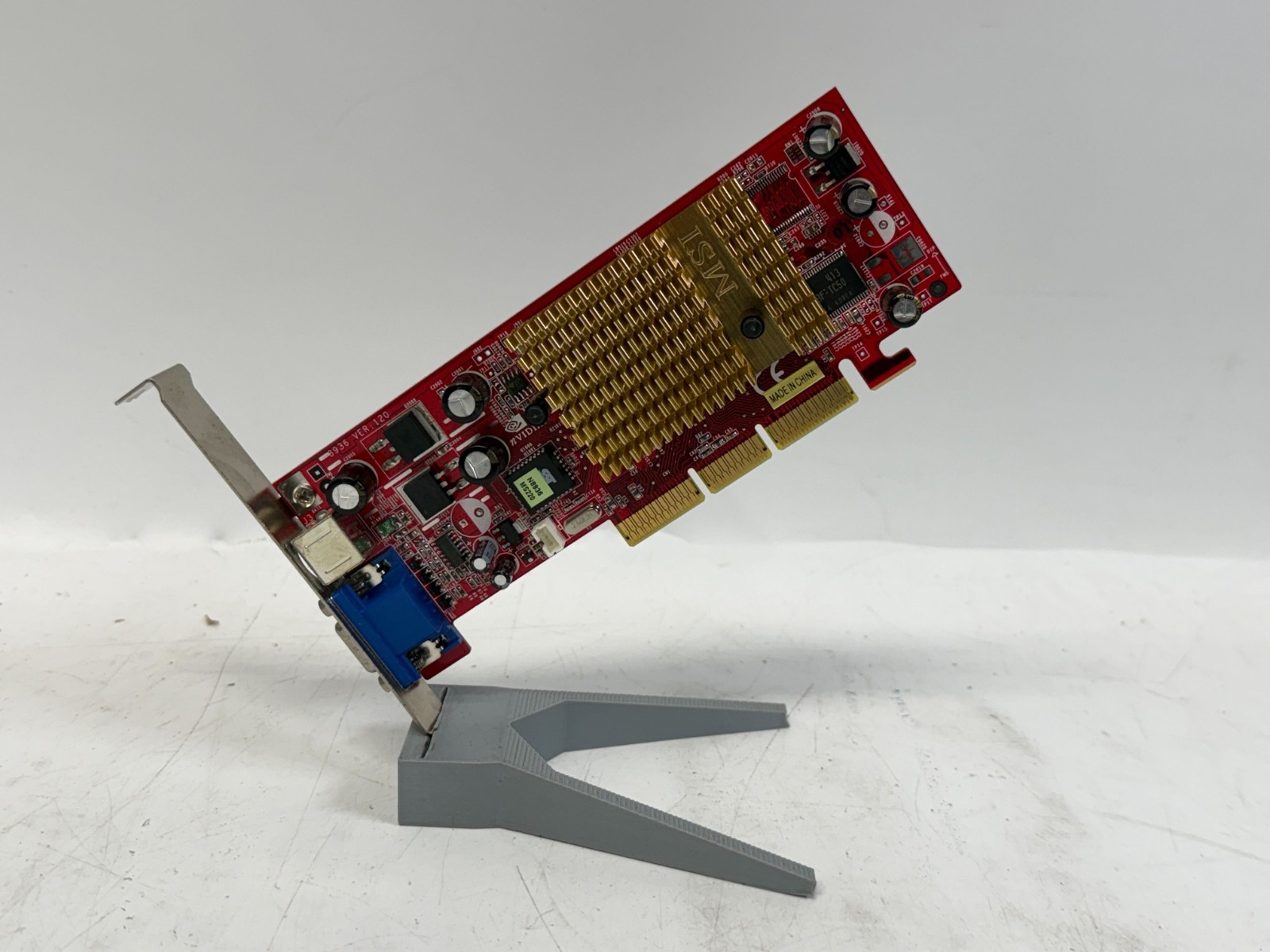 MSI Nvidia GeForce Mx 4000 64 MB DDR SDRAM AGP VGA Video Card 8936-350