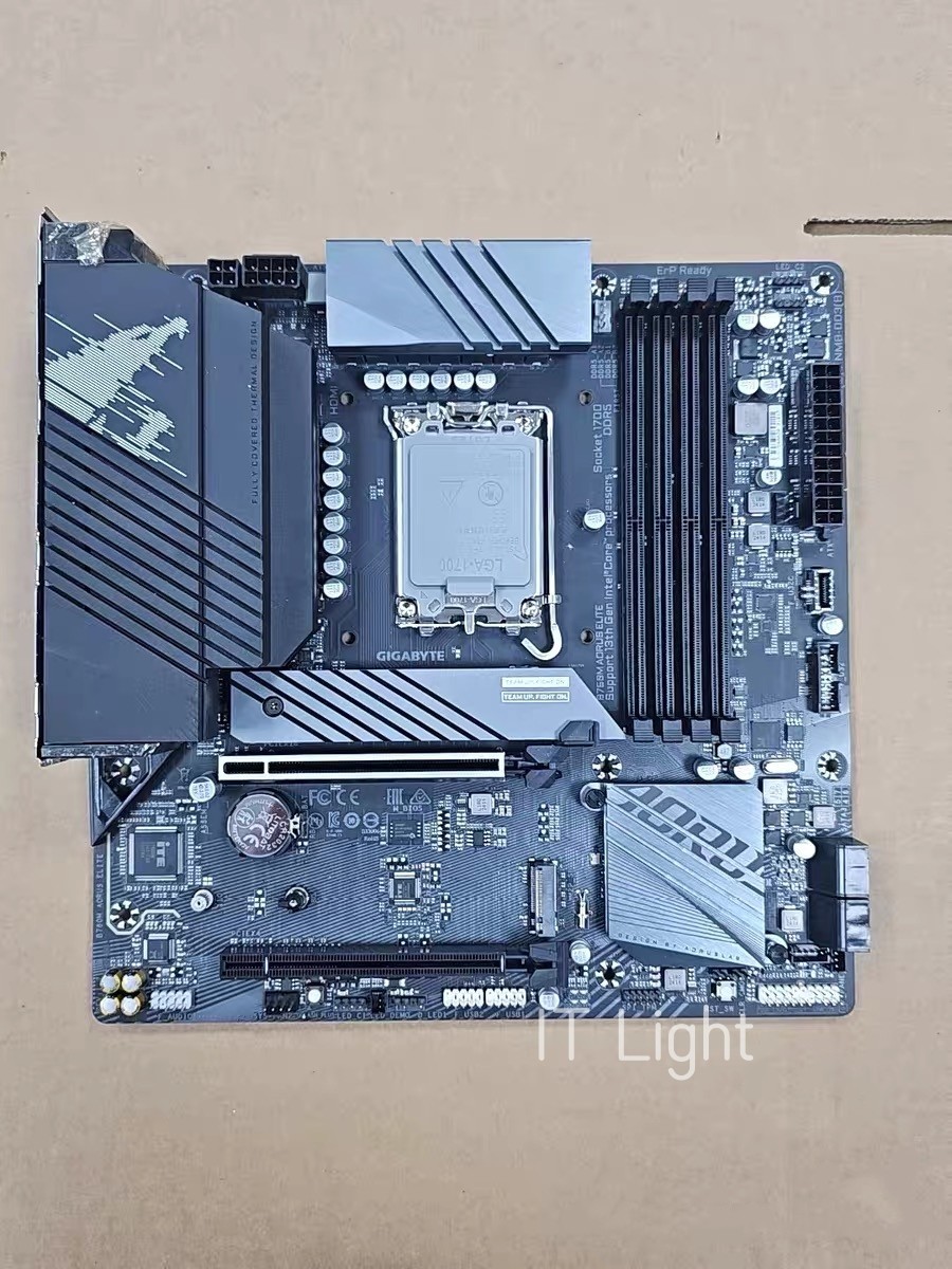 GIGABYTE B760M AORUS ELITE LGA 1700 Intel B760 M-ATX Motherboard- DDR5