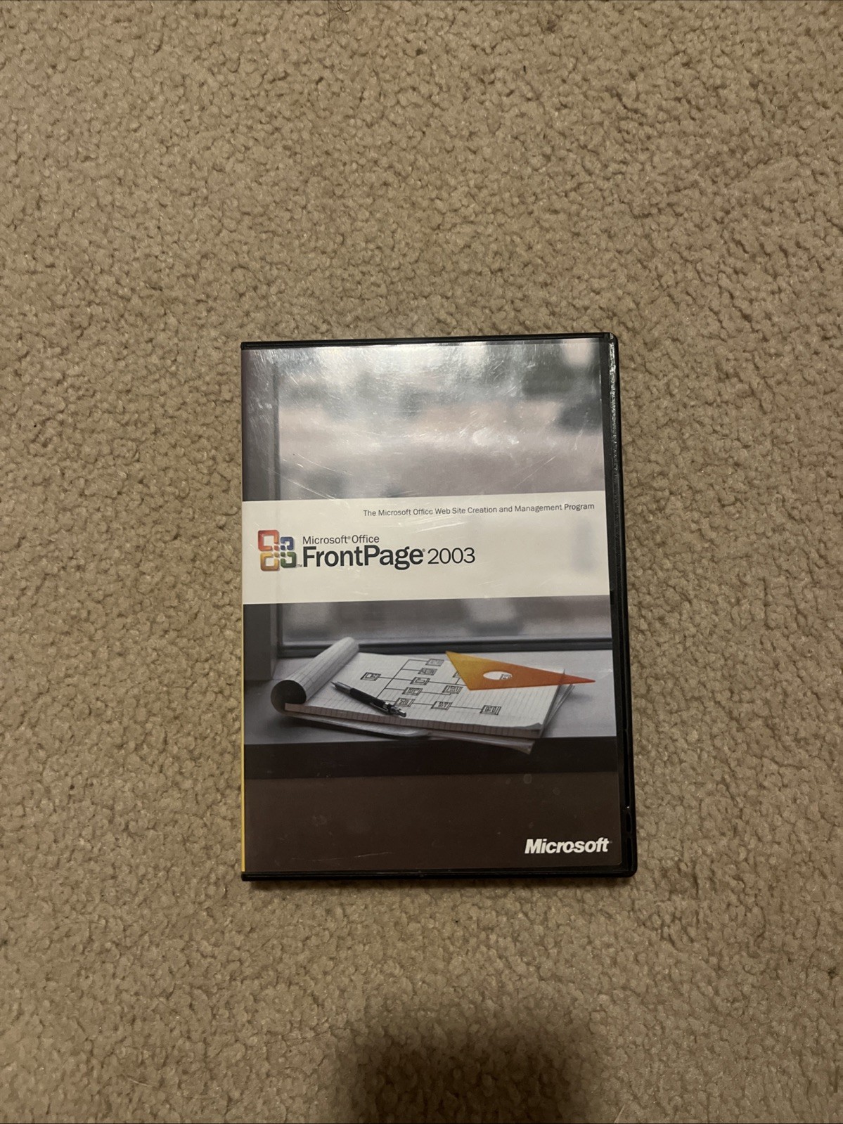 Microsoft Office FrontPage 2003 Upgrade Software CD for Windows w/ Product Key