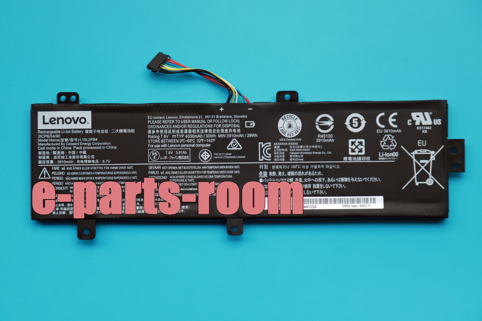 New Genuine L15L2PB4 L15L2PB5 Battery for Lenovo IdeaPad 310-15ISK 310 Series