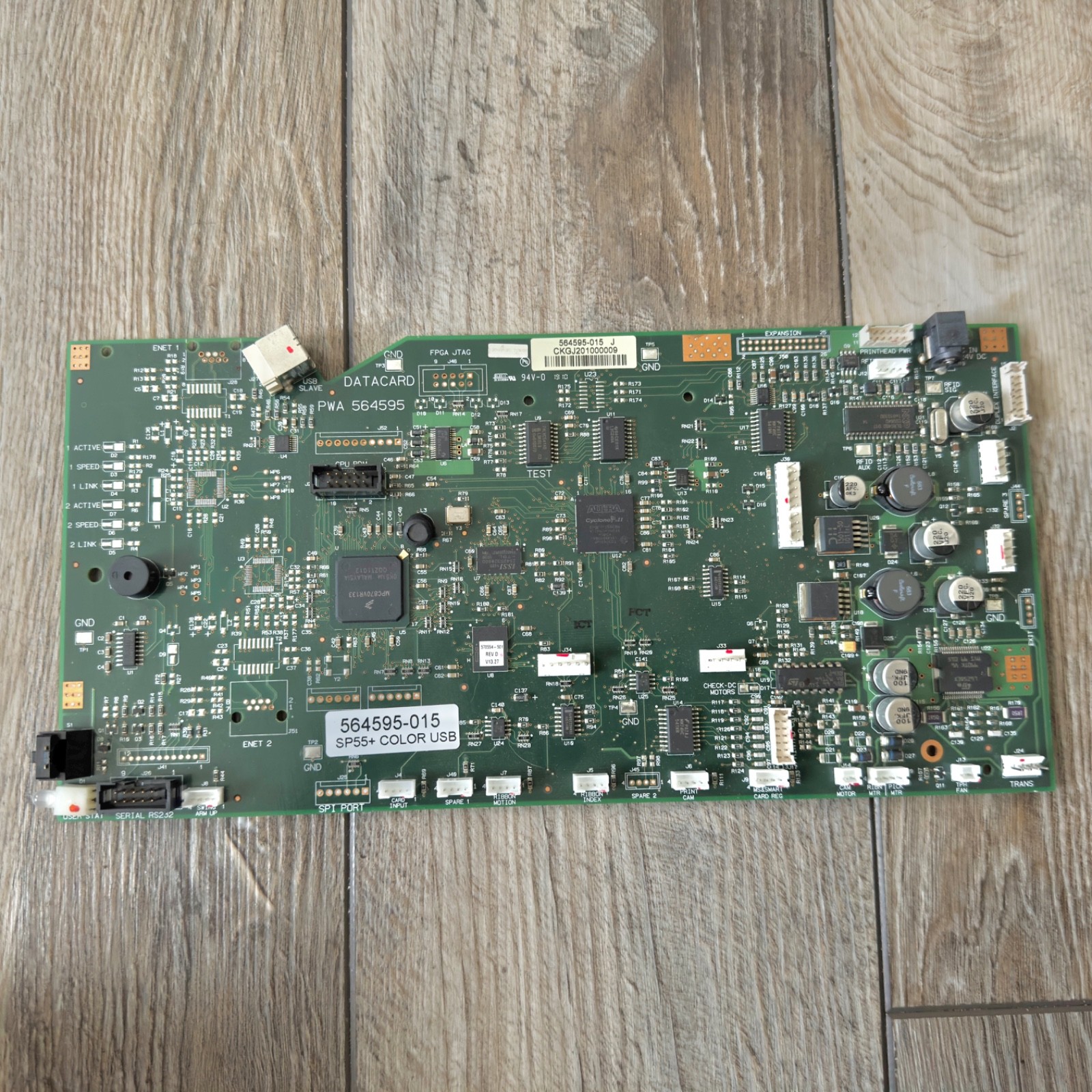 Original Datacard SP55+ Plus Mainboard 564595-015 Printer Part Tested