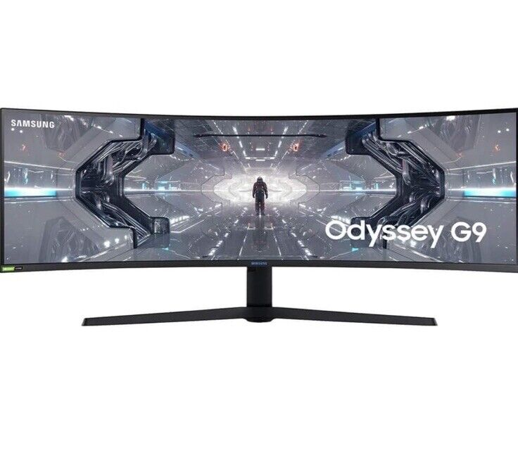 SAMSUNG 49” Odyssey G9 Gaming Monitor | 1000R Curved Screen | QLED |