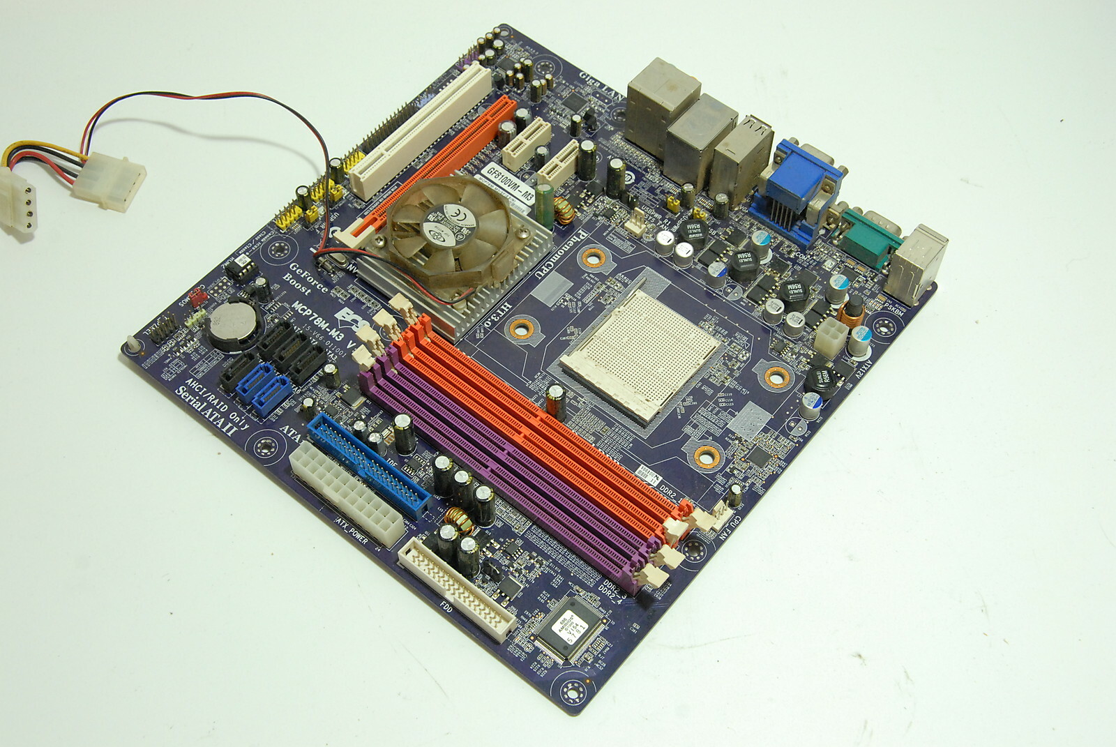 ECS MCP78M-M3  V:1.0 Giga LAN GeForce GF8100VM-M3 AM2+ DDR2 1066 HT3.0