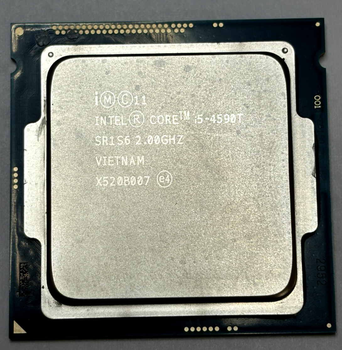 ✅ Gordon Gekko Holdings ✅ Intel Core i5-4590T 2.0GHz (SR1S6) Tested