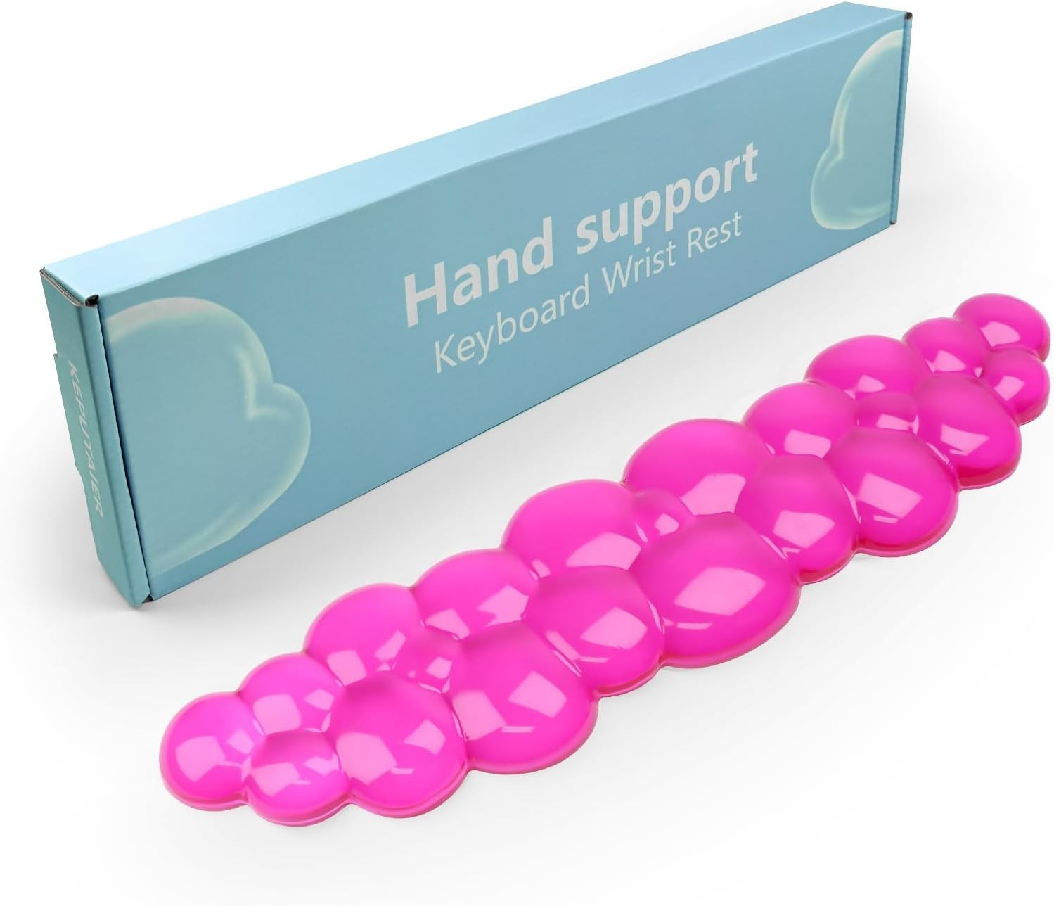 Keputaier Gel Cloud Keyboard and Mouse Wrist Rest Set