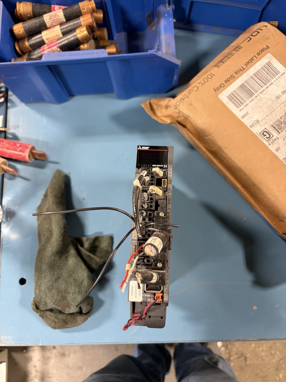 Mitsubishi Mr-J4-40A-RJ021 Servo Driver USED