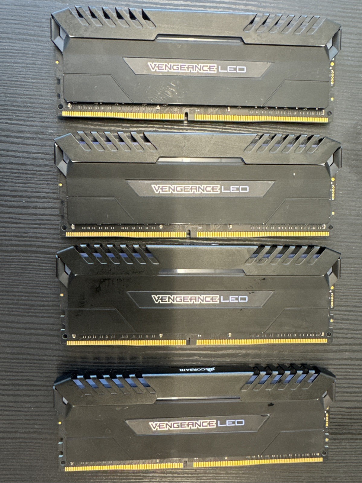 CORSAIR VENGEANCE LED DDR4 64GB 16GBx4 3000MHz Desktop RAM Tested No Return