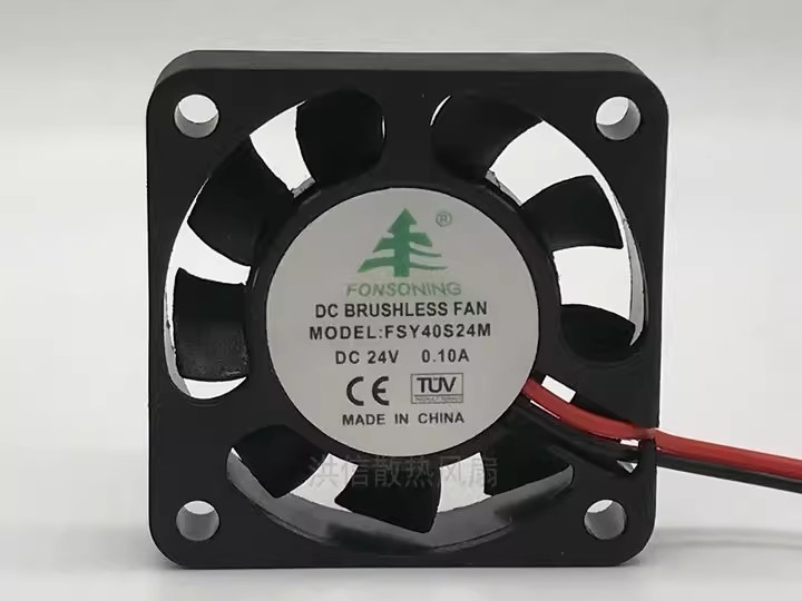 1PCS FONSONING FSY40S24M 24V 0.10A 4cm 4010 Silent Cooling Fan