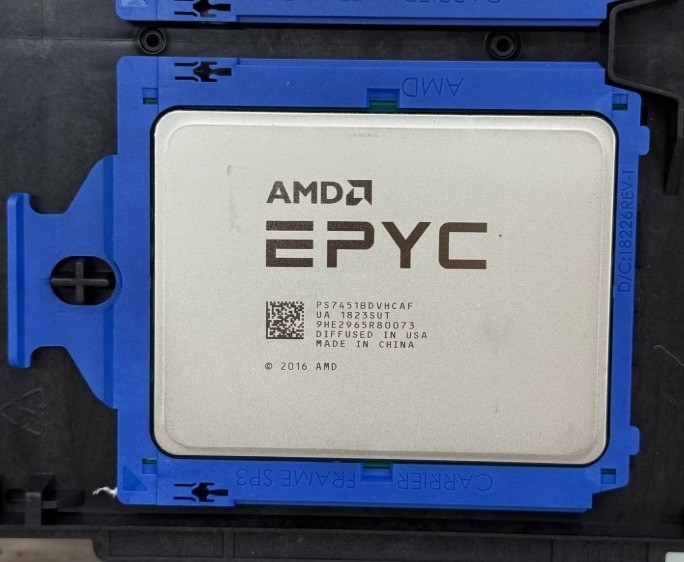 AMD EPYC 7451 CPU processor 24-core 2.3GHz 14nm