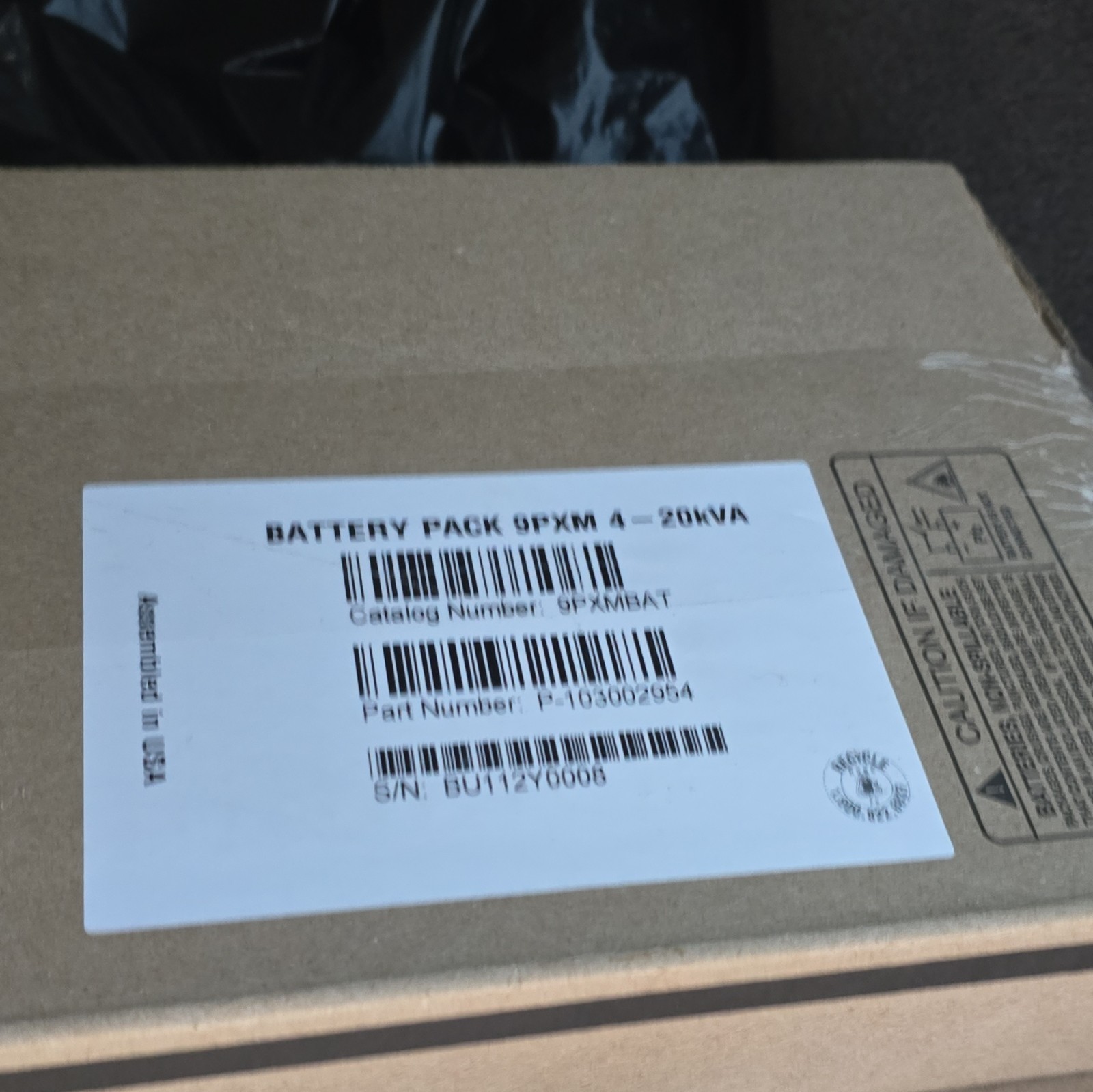 New Eaton 9PXMBAT 9PXM Battery Module Pack 4-20kVA P/N P-103002954 UPS