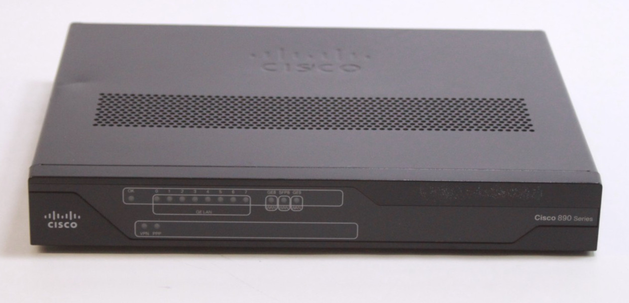 Cisco C892FSP-K92 Port Wired Router Untested READ