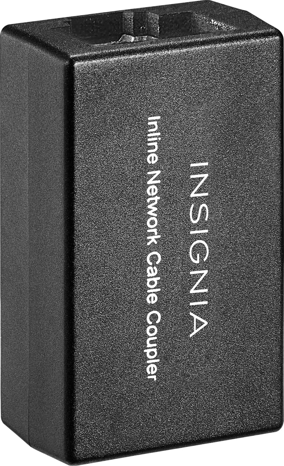 Insignia- Cat-6 RJ-45 In-Line Coupler - Black
