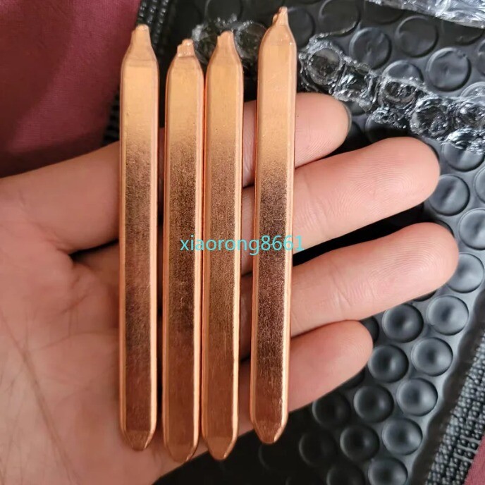 Copper Flat Heat Pipe for Cooling Laptop CPU GPU Heatsink 8x2.5 length 60-200mm