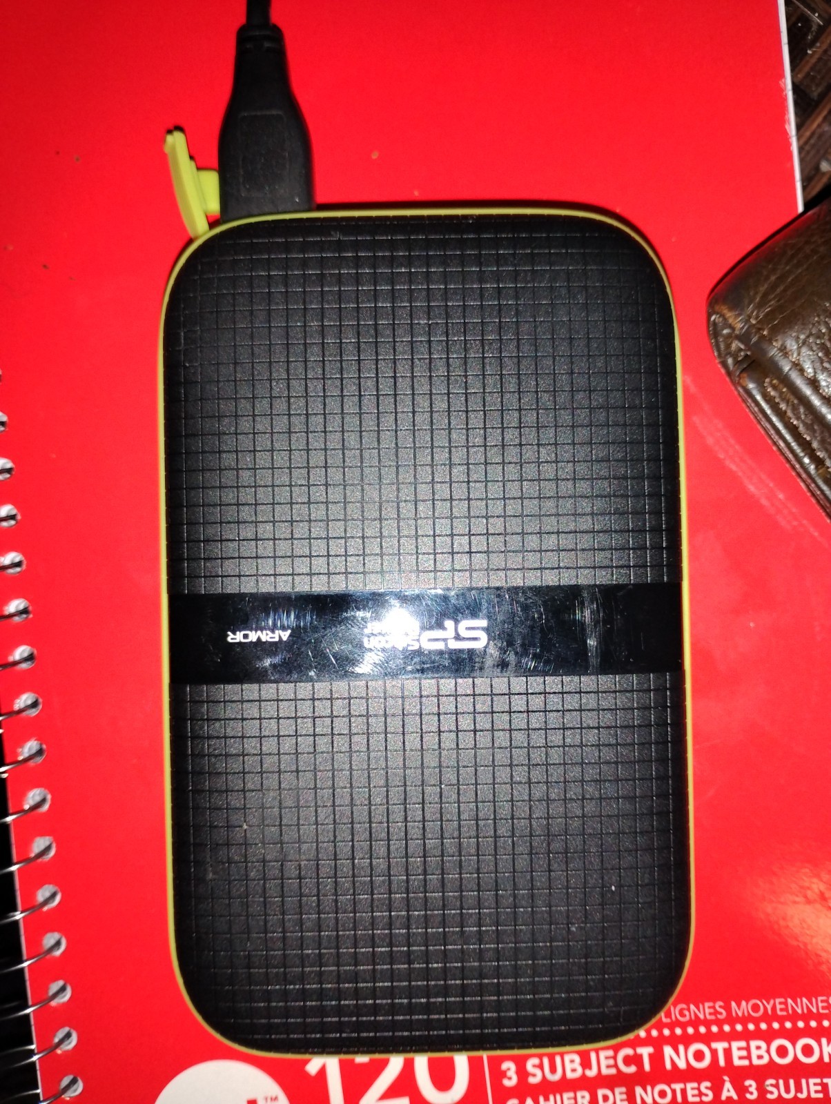 Silicon Power 1TB Armor A60 Shockproof Portable Hard Drive - SP010TBPHDA60S3K