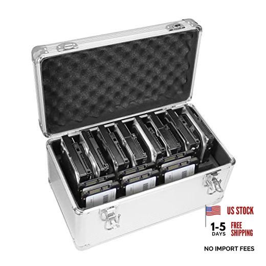 14-Slot Storage Box for 2.5/3.5 Inch Internal Hard Disk, Portable Design B86