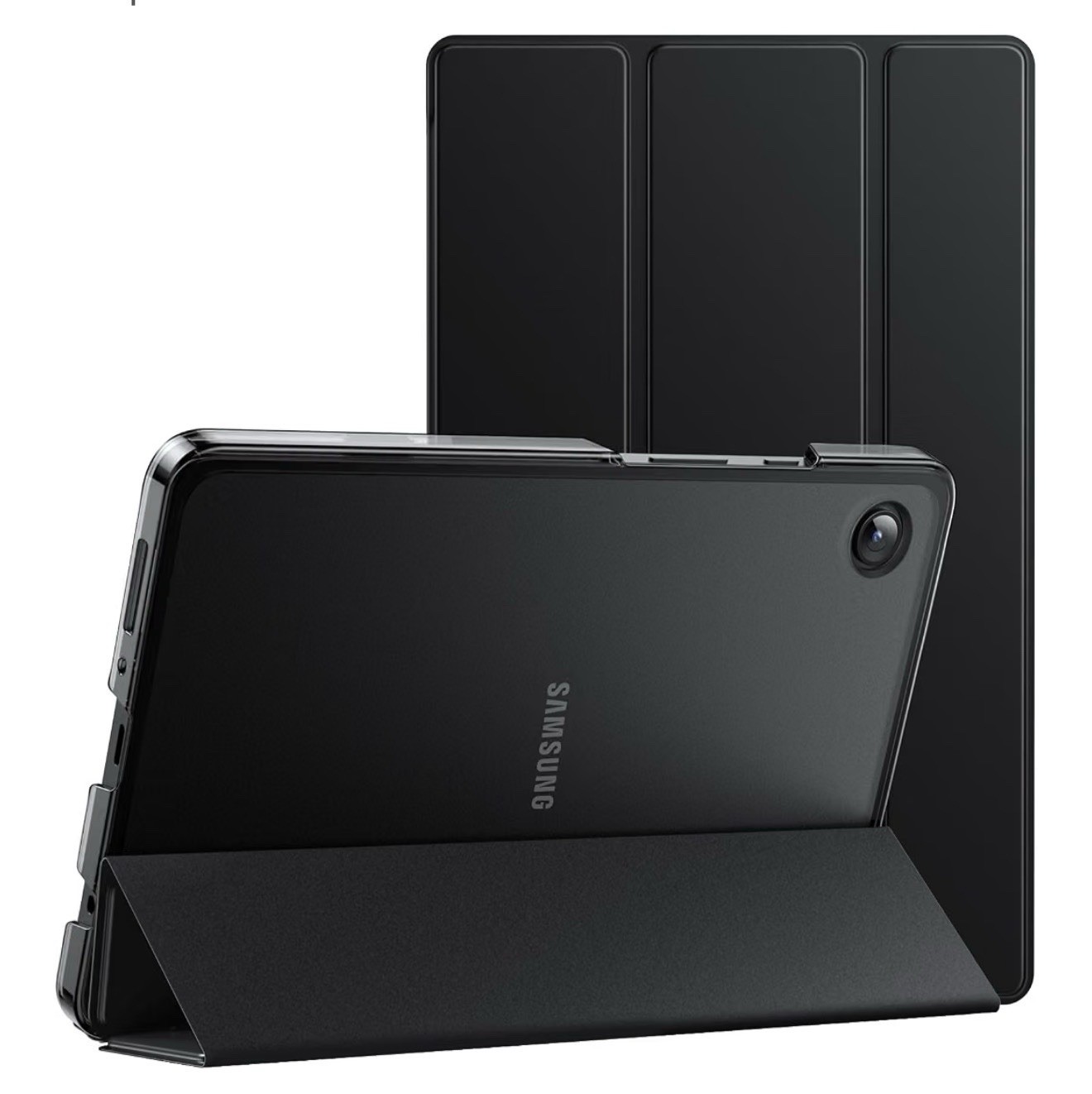 JETech Protective Case for Samsung Galaxy Tab A11/A9 8.7in PU Leather Black