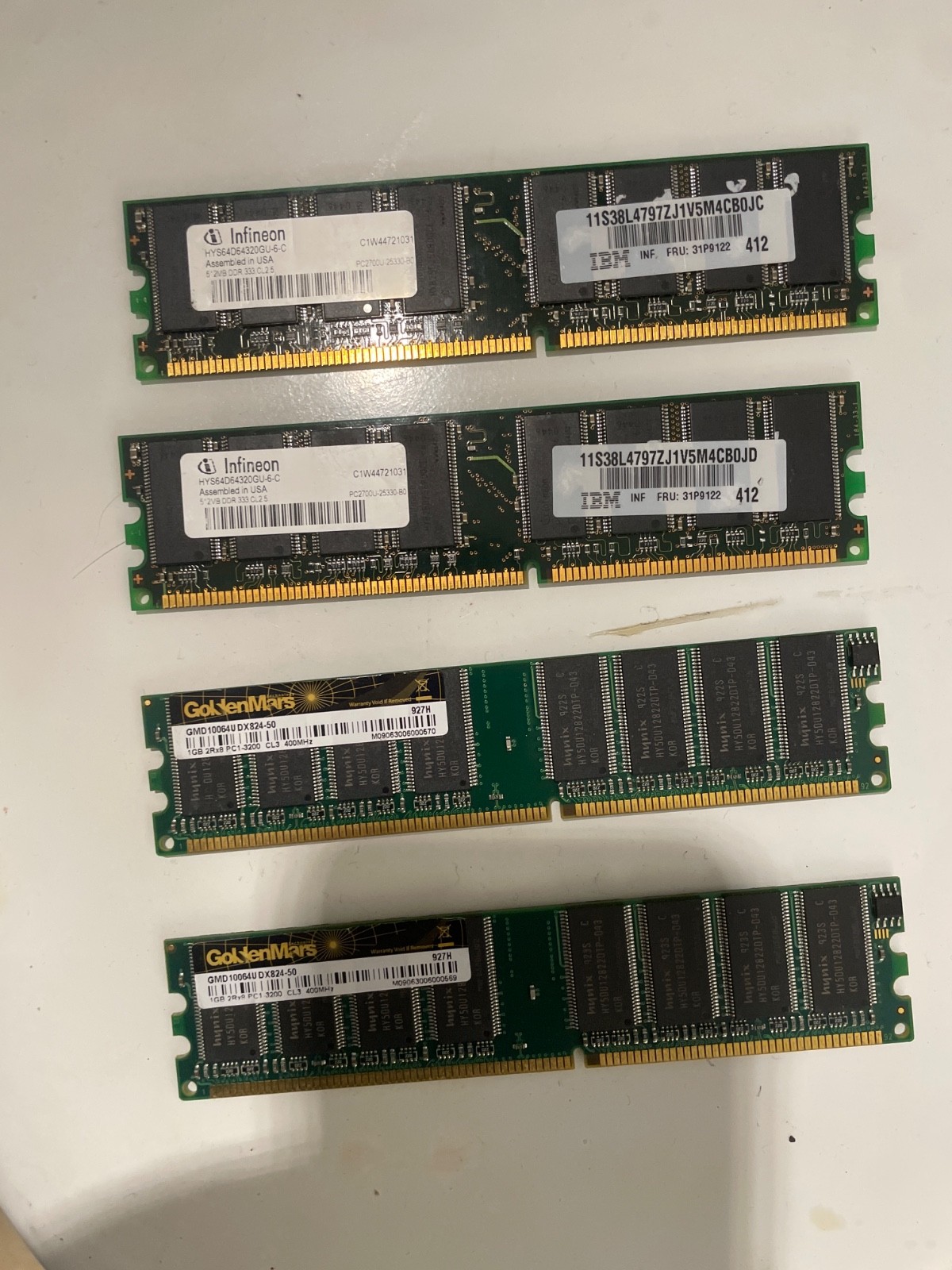IBM 10K0060 256MB PC-133 DDR Memory Module 38L4681