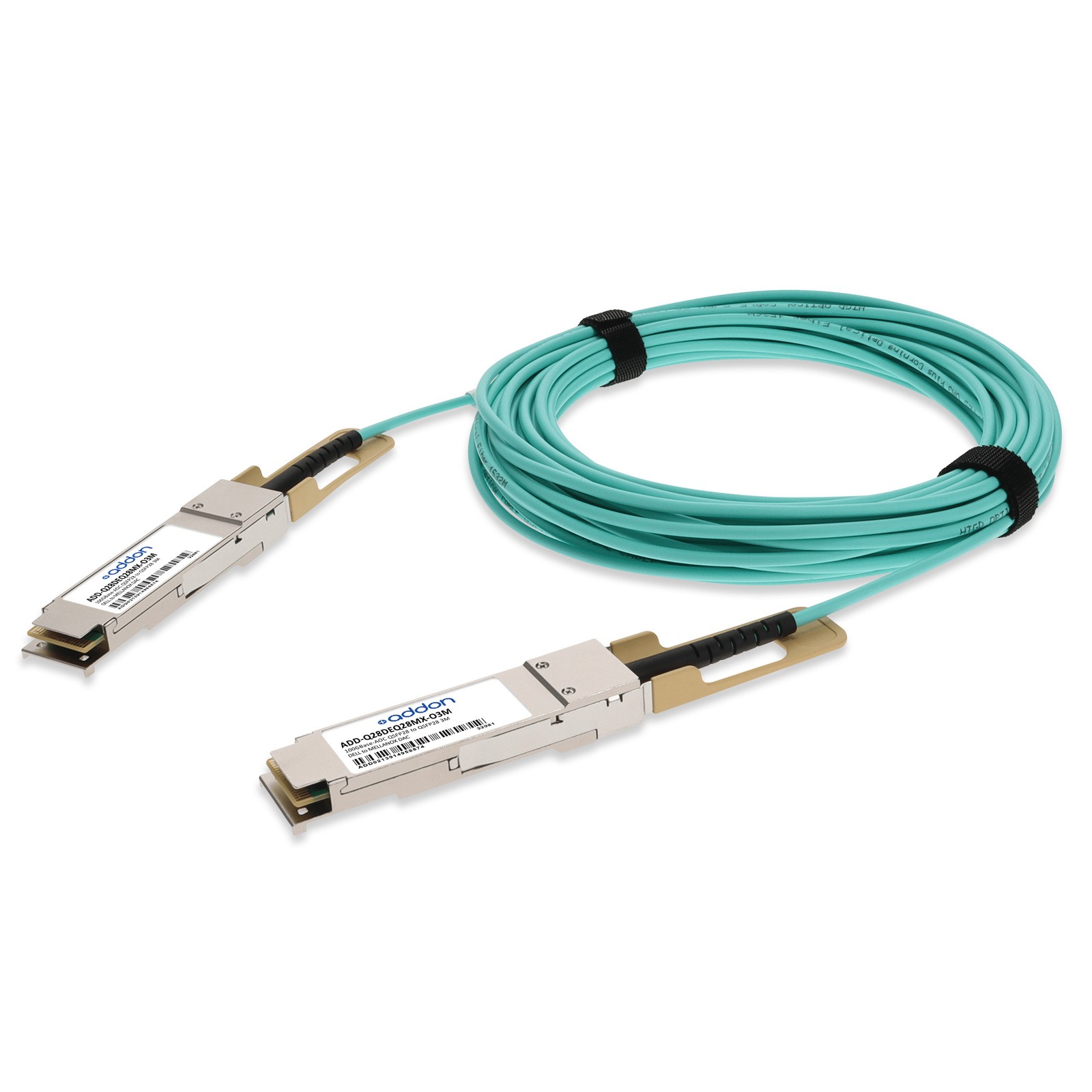 Addon-New-ADD-Q28DEQ28MX-O3M _ ADDON TO MELLANOX MFA1A00-C003 100GBASE