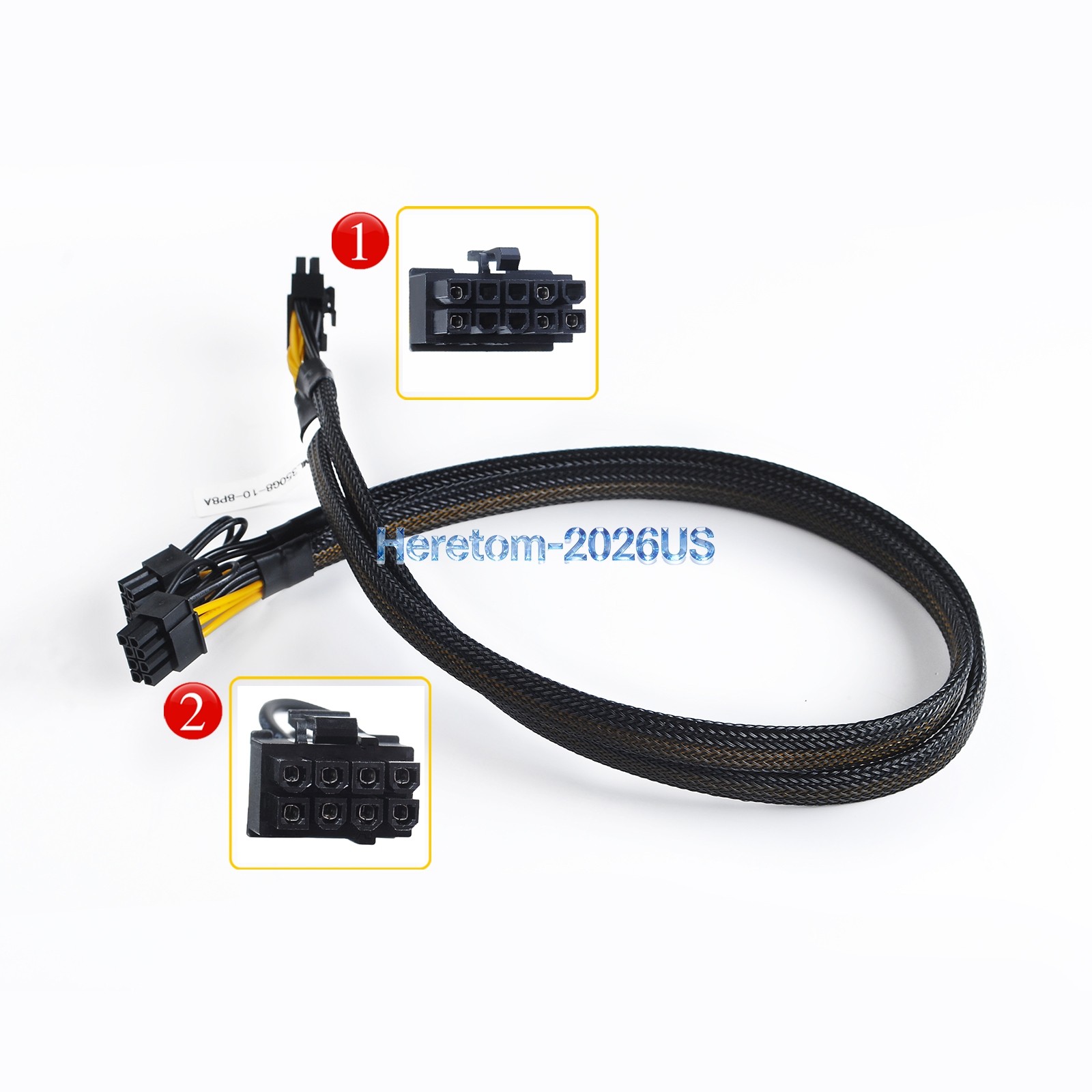 10pin to 8+8pin PCIE Video card GPU Power Adapter Cable for HP ML350 G8 Gen8 USA