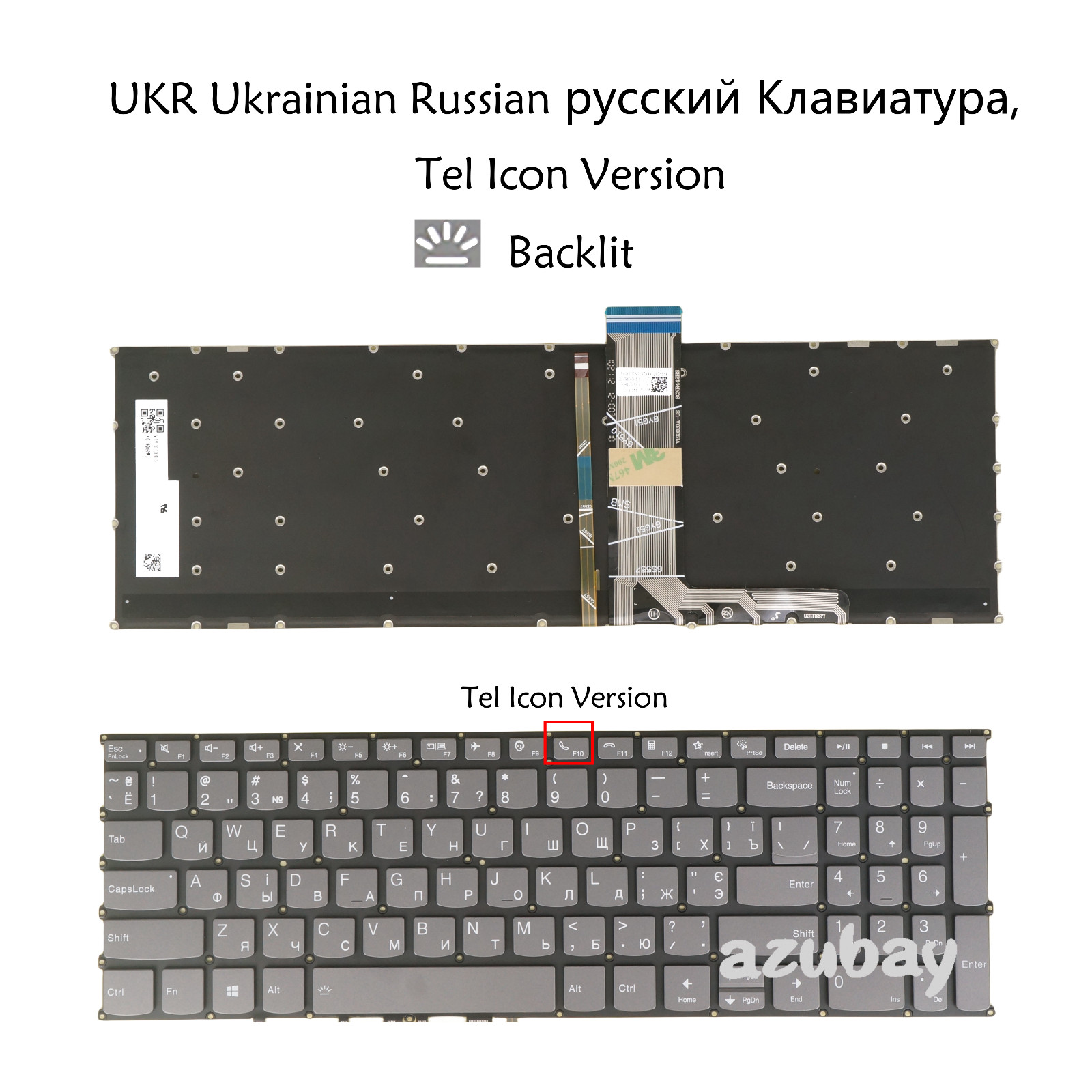 Backlit Laptop Keyboard For Lenovo Yoga 7-15ITL5, 7 16IAH7, 7 16IAP7, PR5SB New