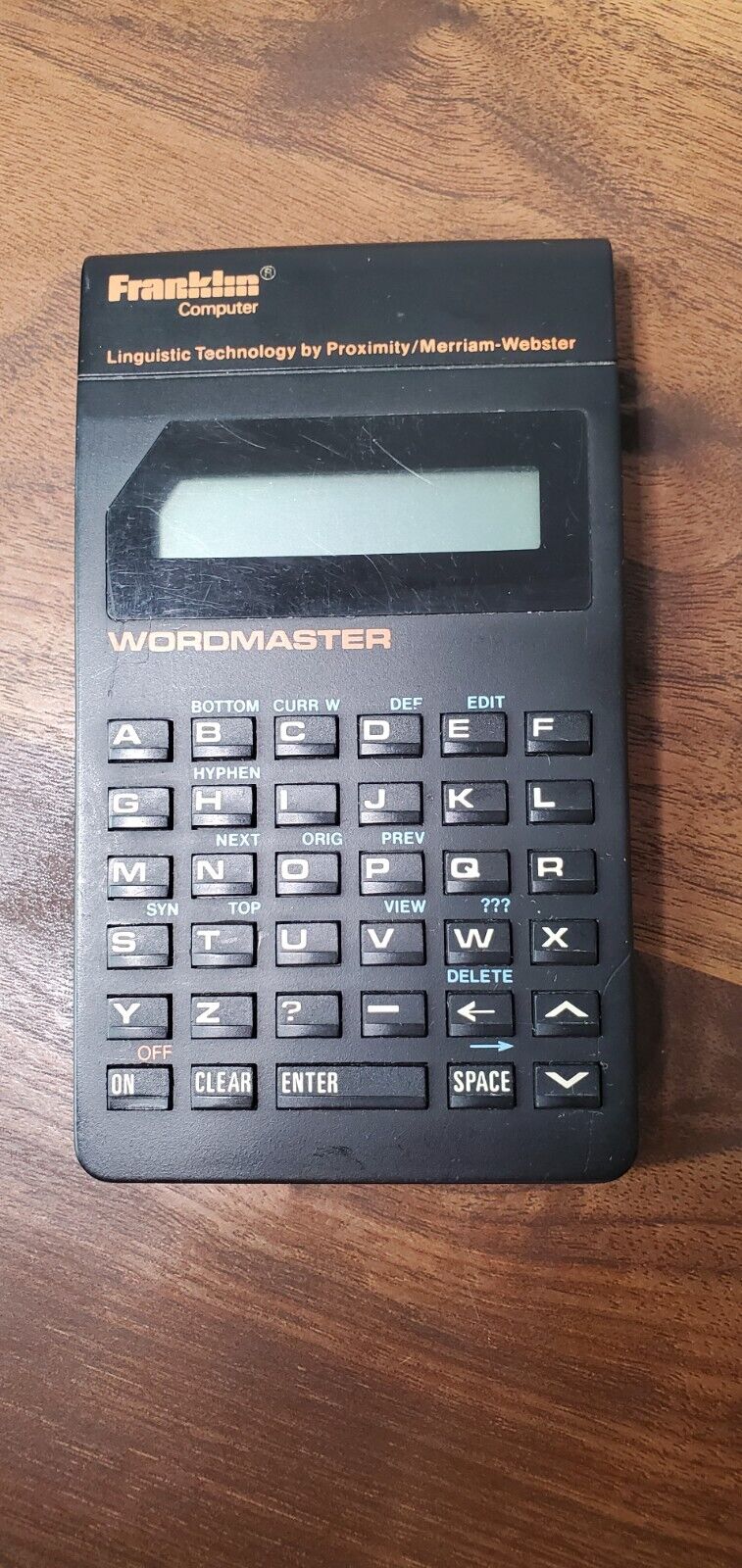 1987 Franklin Wordmaster Computer WM-1200 MULTI Function Working Condition 