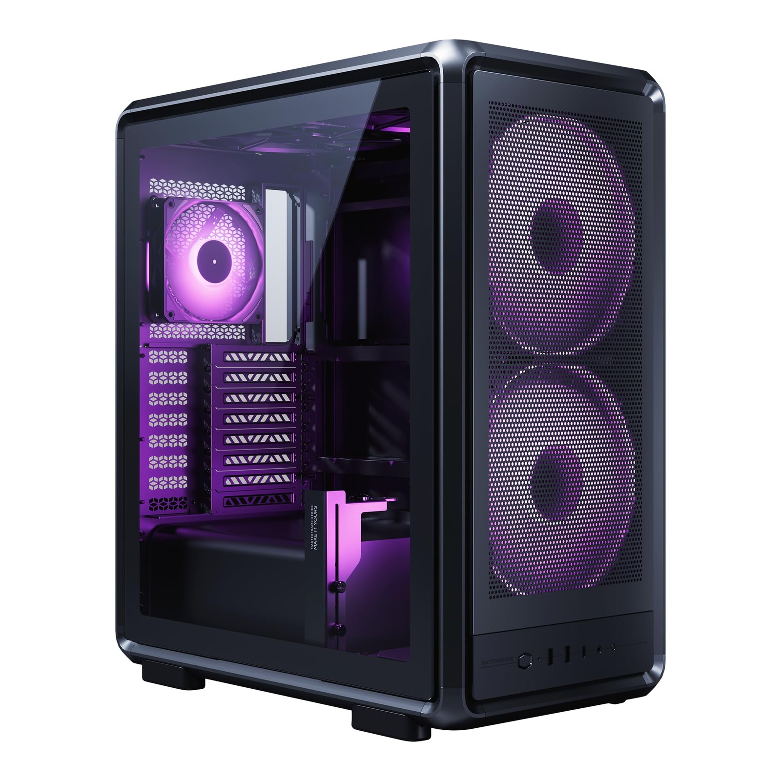 Cooler Master MasterFrame 500 Mesh ARGB ATX Case, High Large, Black