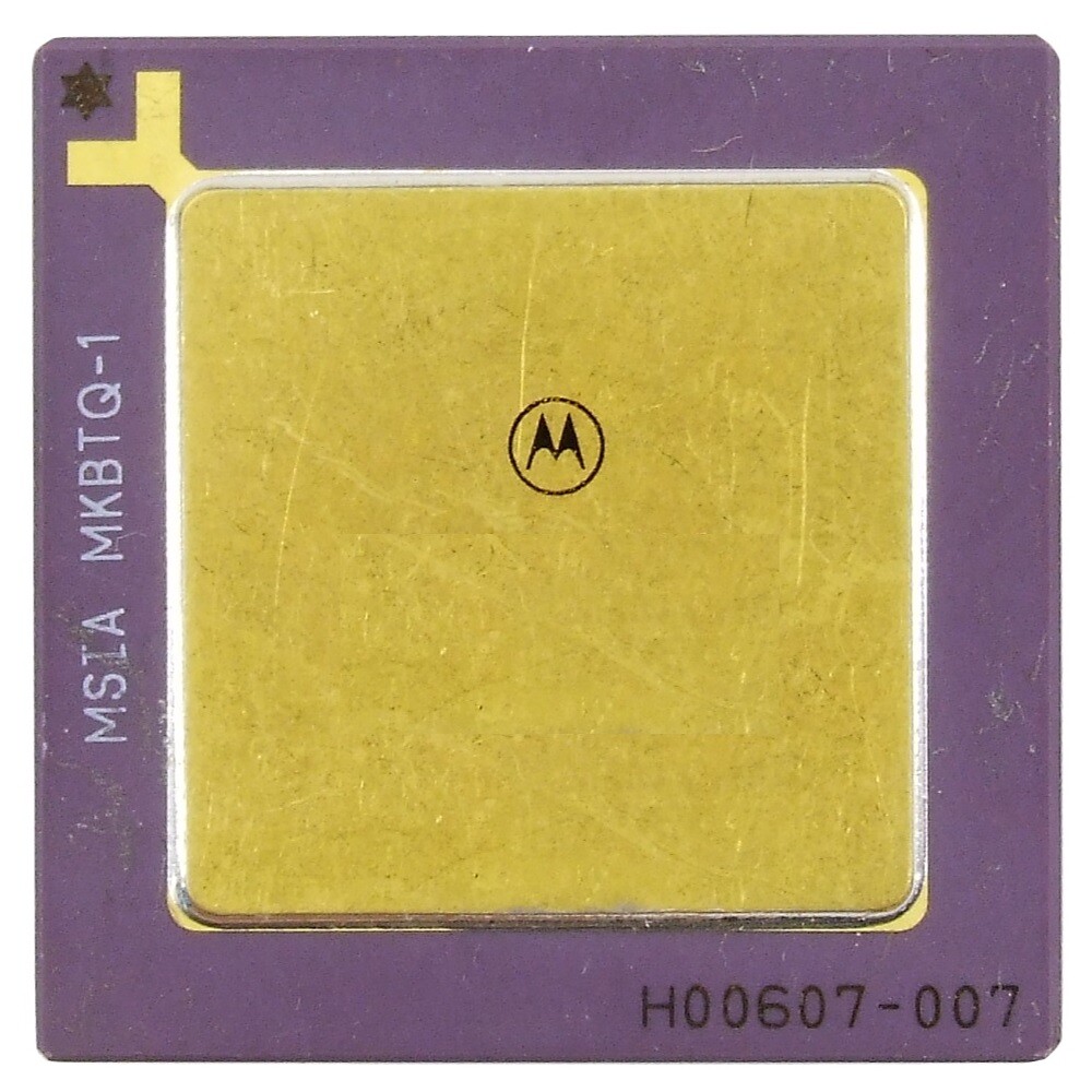 Motorola 68-Pin PGA 40MHz CPU Processor Amiga Vintage