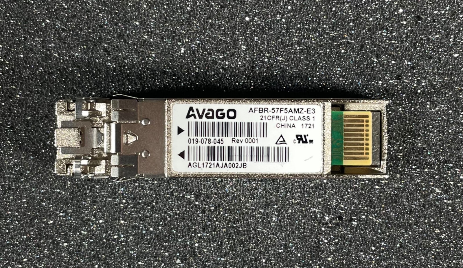 Avago AFBR-57F5AMZ-E3 16Gb FC Multirate 850nm SFP+ SW Transceiver -Same Day Ship