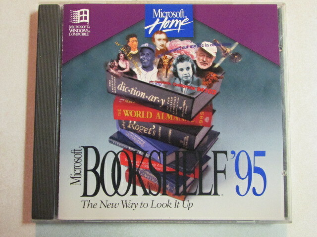 MICROSOFT BOOKSHELF '95 MULTIMEDIA REFERENCE LIBRARY 086-052-022-0195/PT.# 62007
