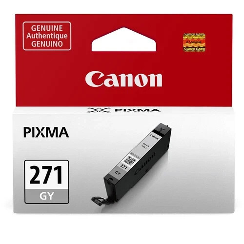 Canon CLI-271 Genuine Gray Ink Tank-New