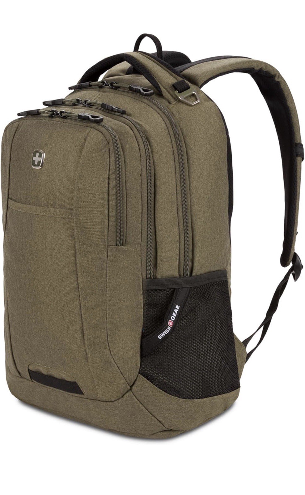 SwissGear Cecil 5505 Laptop Backpack, Olive, 18-Inch Outside 16 Inch Inside