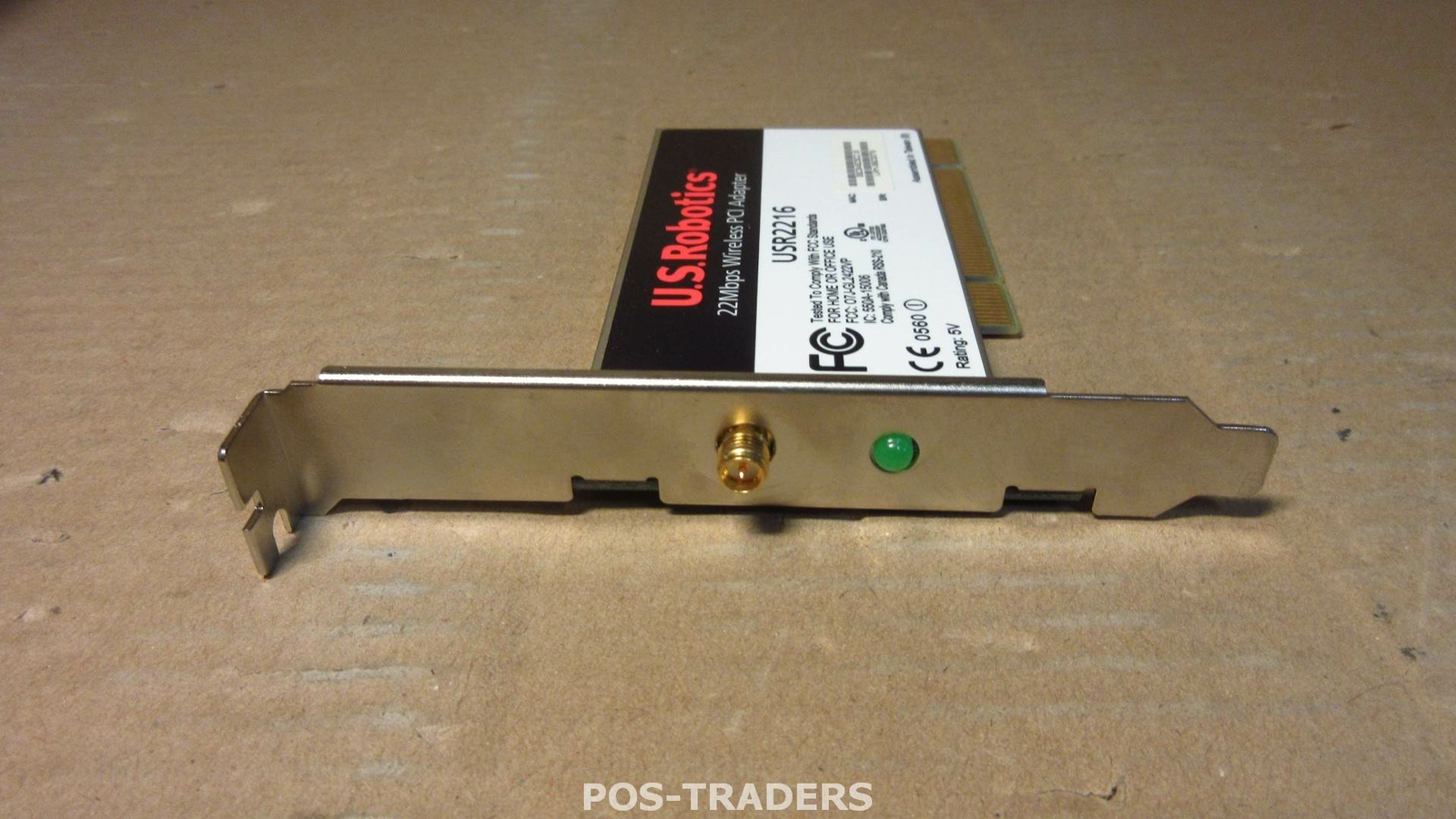  U.S. Robotics USR2216 Wireless PCI Adapter (22 Mbps) Enhanced to 54 Mbps