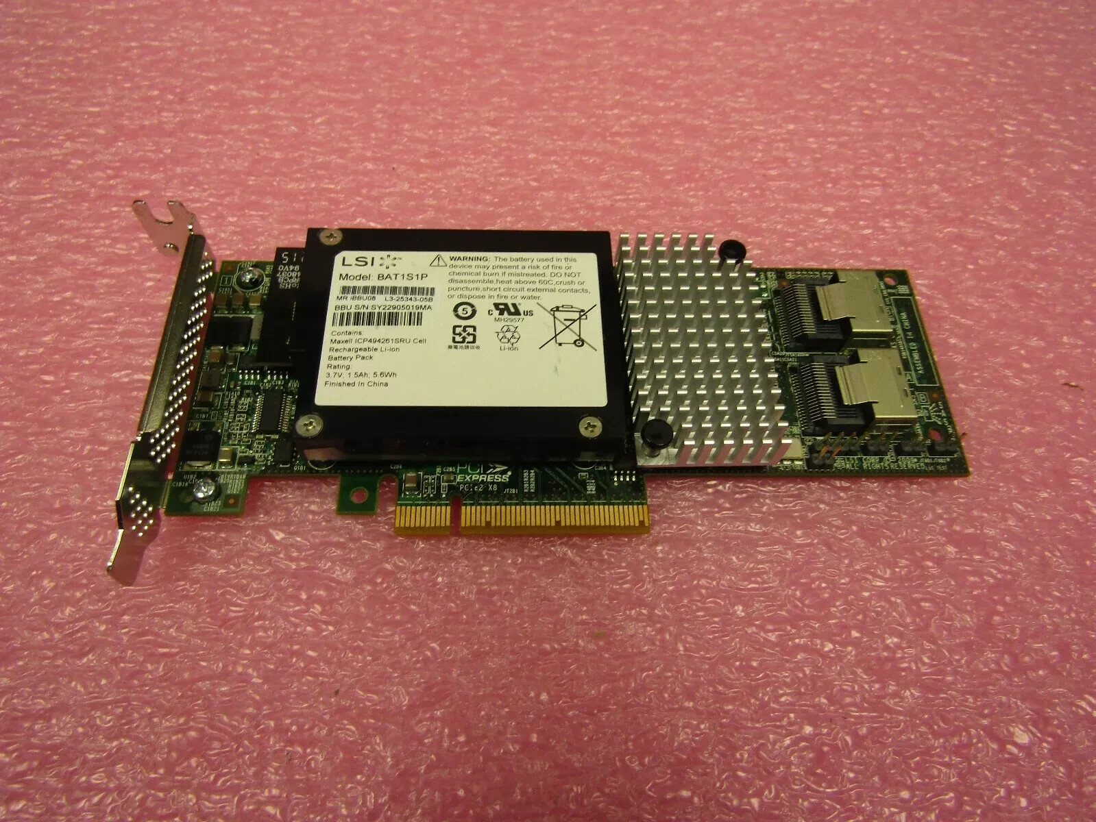 L3-25239-15B Dell LSI MR SAS 9261-8I RAID CONTROLLER CARD