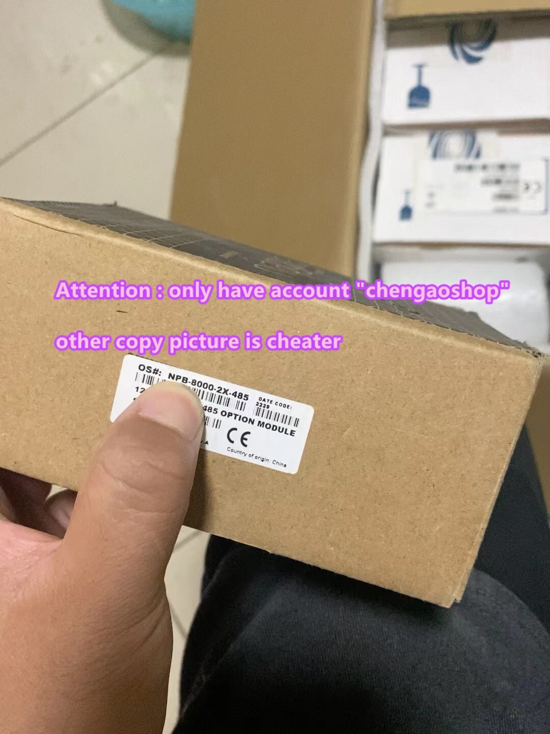 1PCS New NPB-8000-2X-485 Expansion Card by Fedex or DHL
