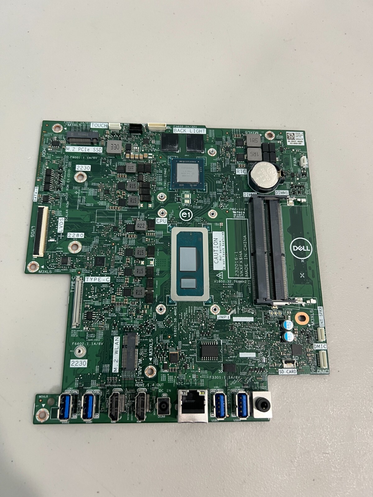 .Dell Desktop Motherboard - Intel Core 7 150U - Nvidia GeForce MX570A 2GB 0RX47F