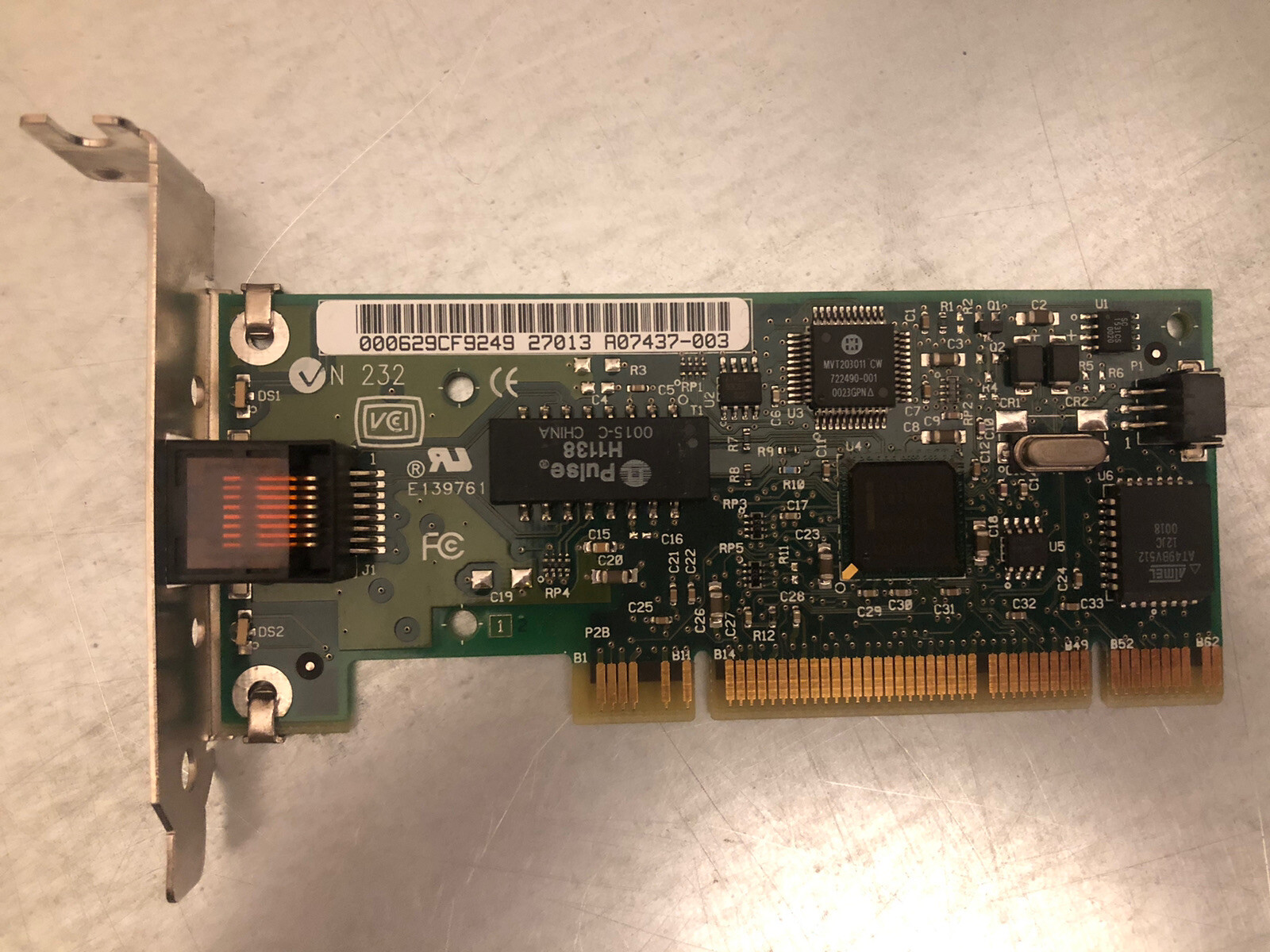 VINTAGE IBM 10/100 EtherJet PCI Adapter with Alert on LAN, LOW PROFILE