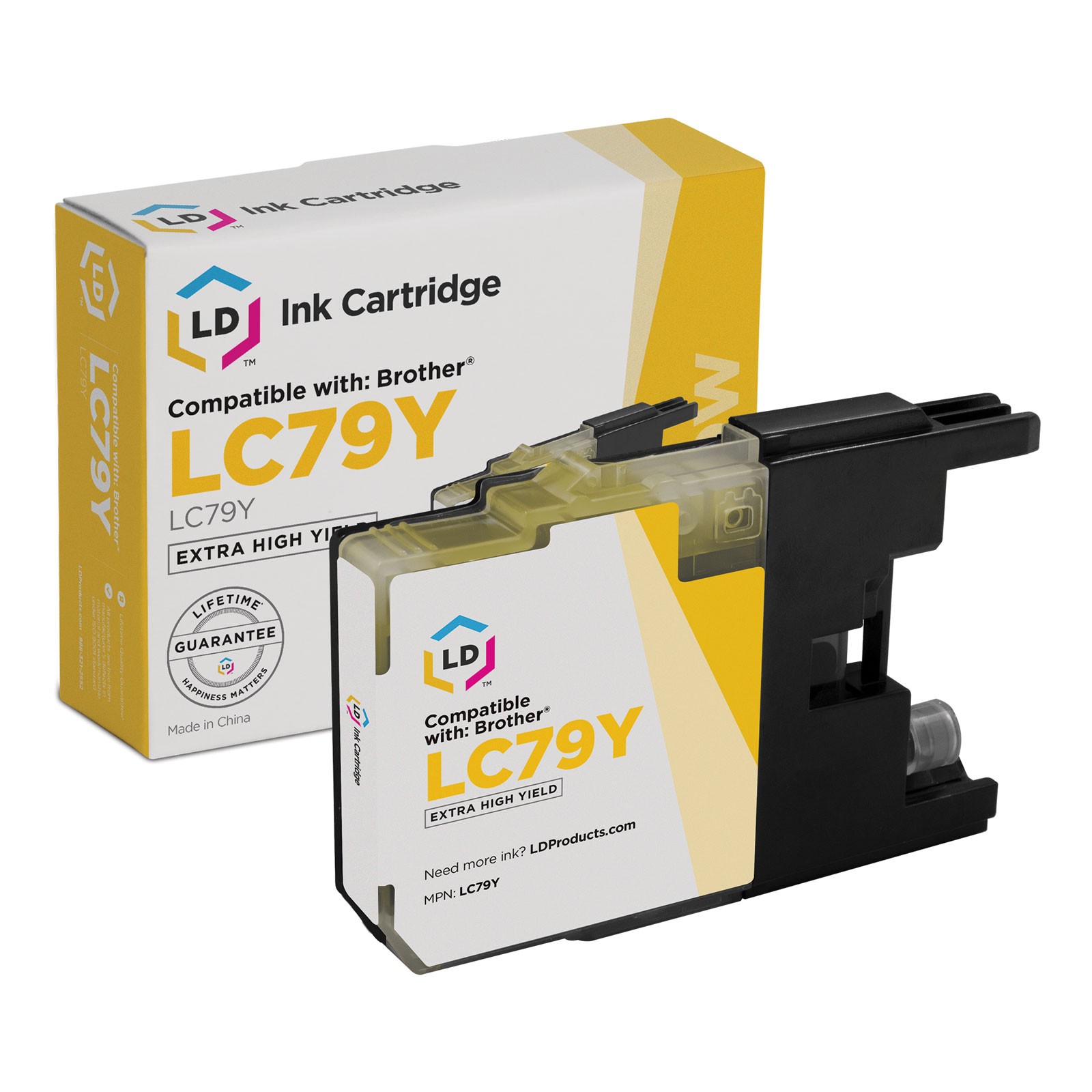 LD LC79Y LC79 Yellow Ink Cartridge for Brother MFC-J6510DW MFC-J6710DW MFC-J6910