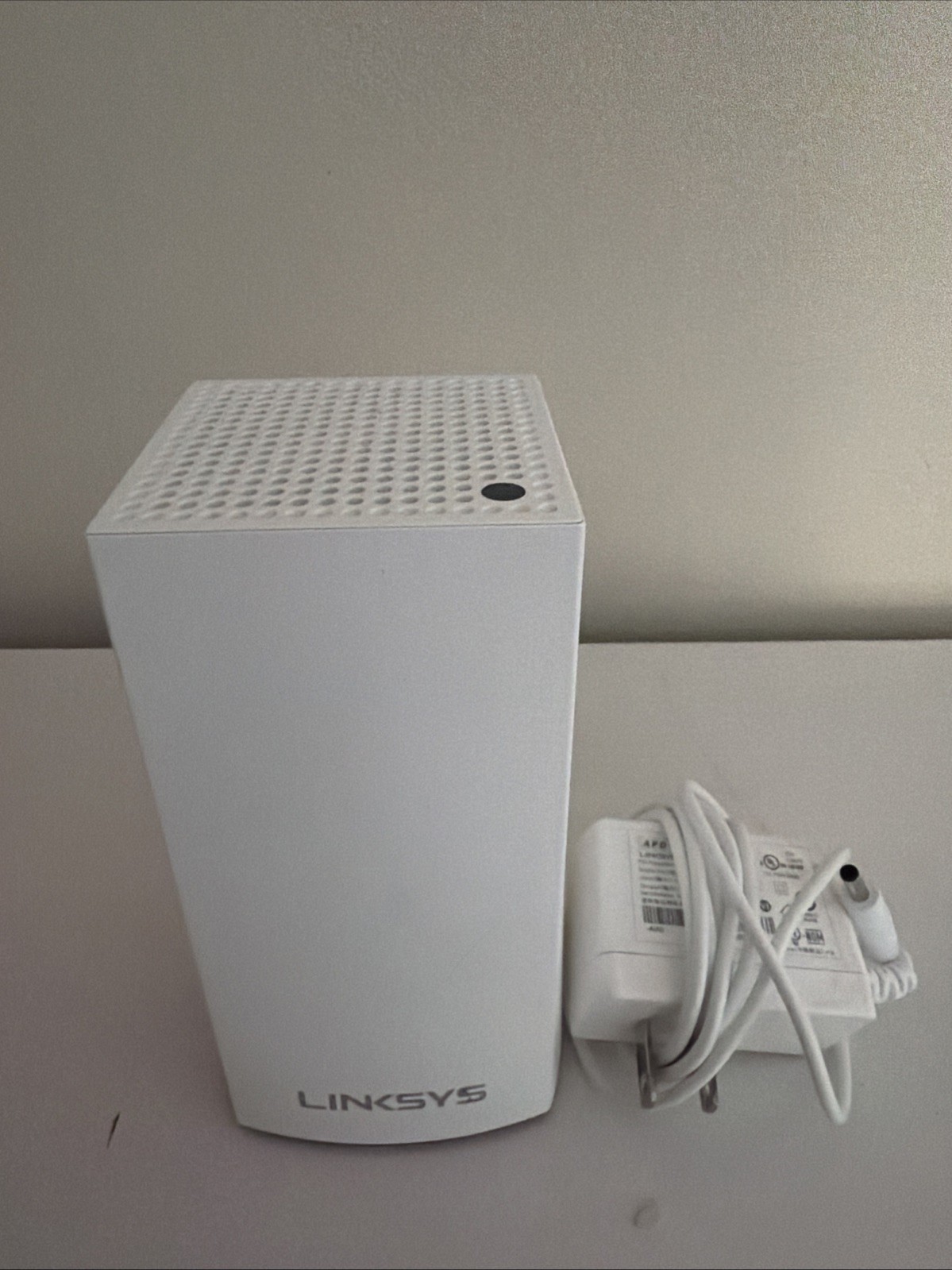 Linksys VLP01 Velop AC1200 Dual Band Mesh WiFi Router White TESTED EUC WORKS