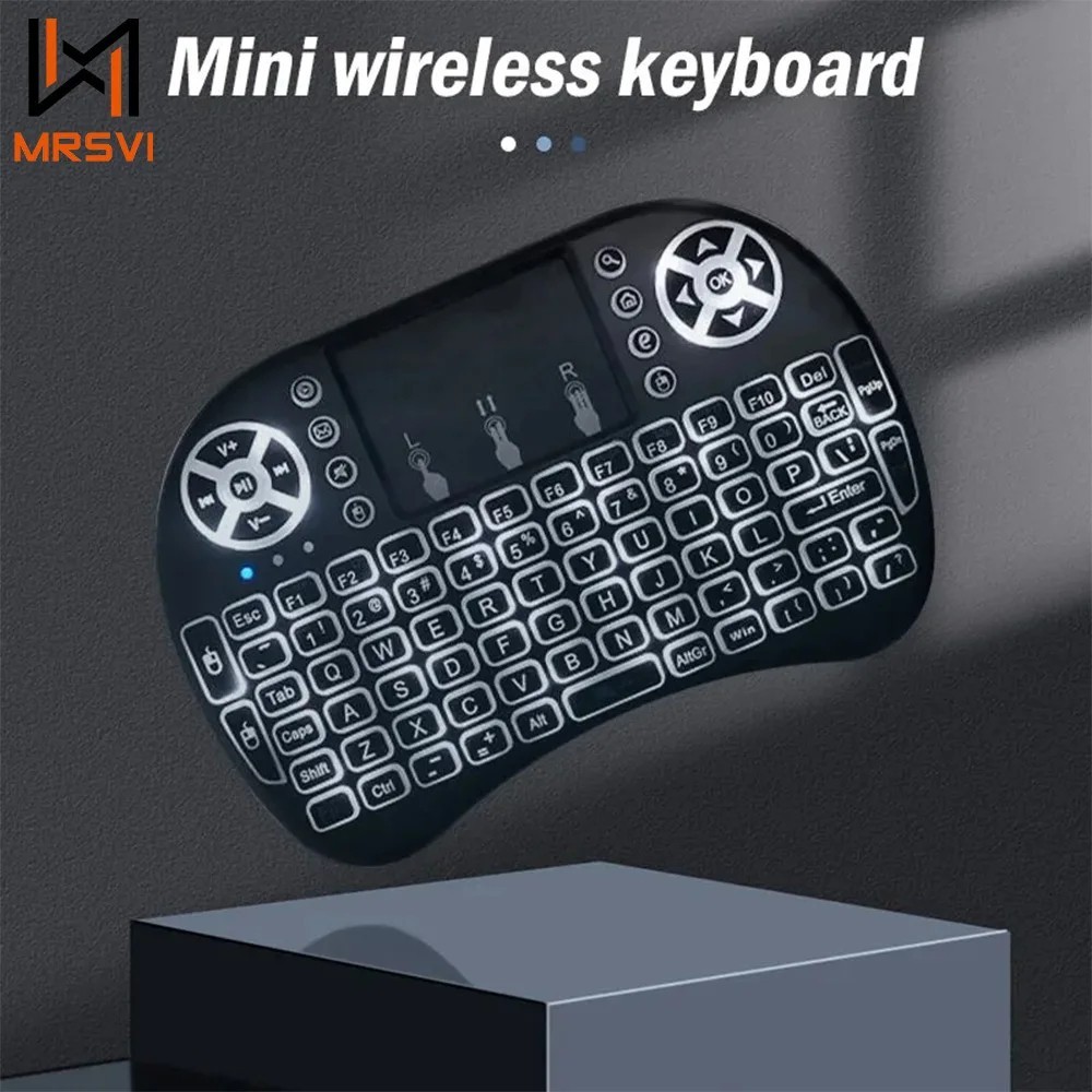 Mini Portable Wireless Keyboard Touchpad USB for Android Smart TV Box PC Laptop
