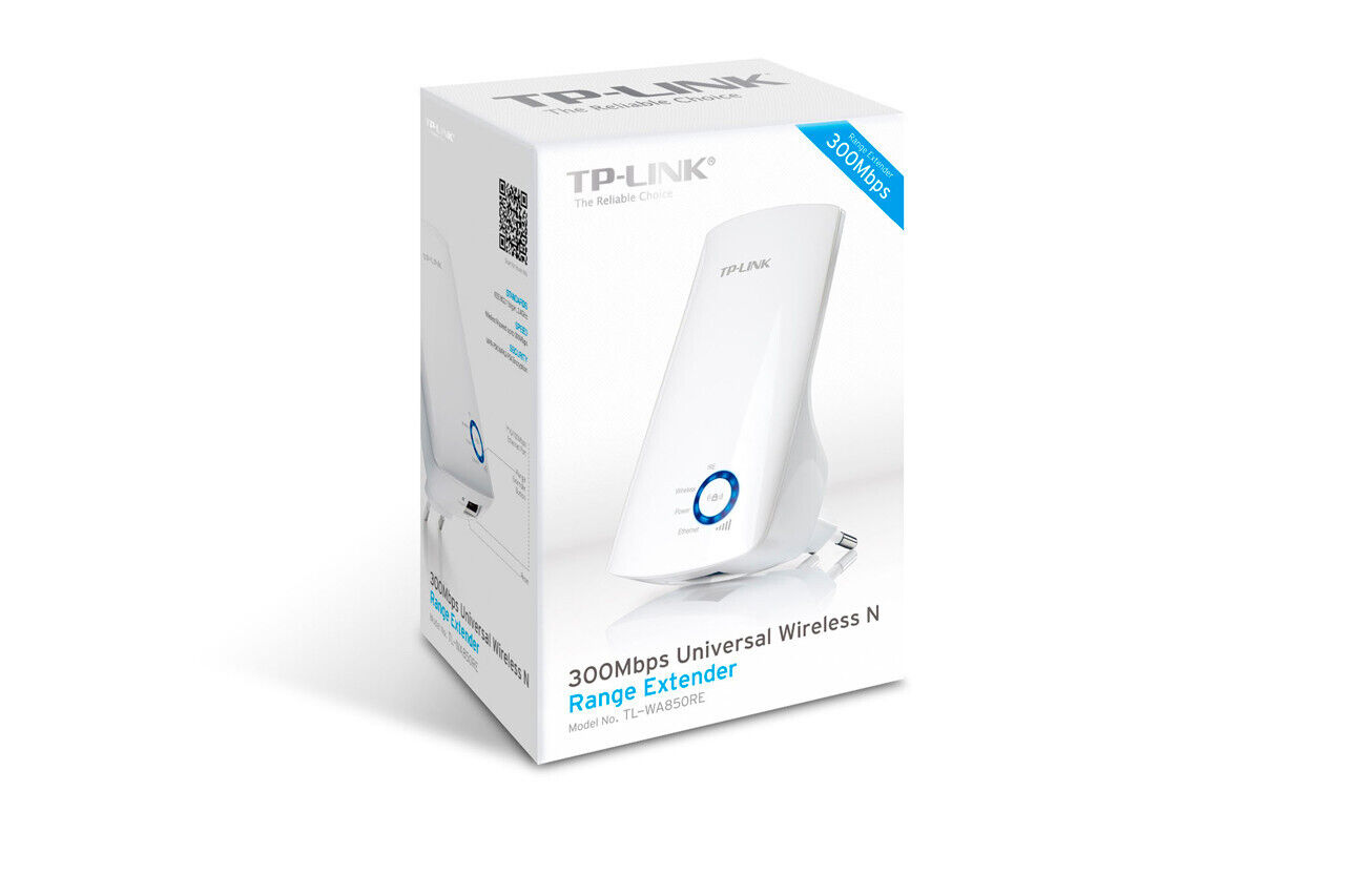 TP-Link N300 Wi-Fi Range Extender TL-WA850RE 300Mbps - Brand New in Unopened Box