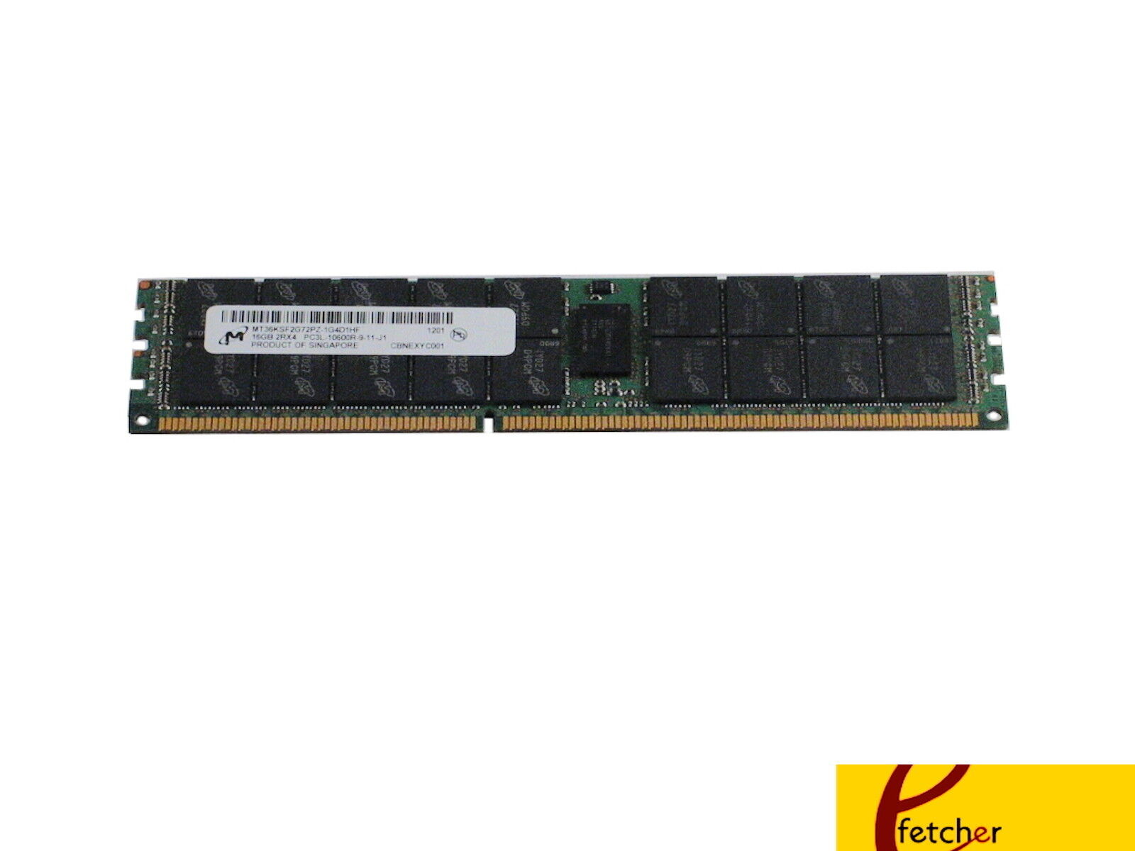 16GB(1x16GB) DDR3 1333MHz PC3L-10600 ECC RDIMM Memory Dell PowerEdge T610