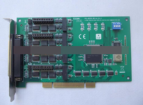 1pc used Advantech PCI-1612CU A1 RS-232/422/485 acquisition card