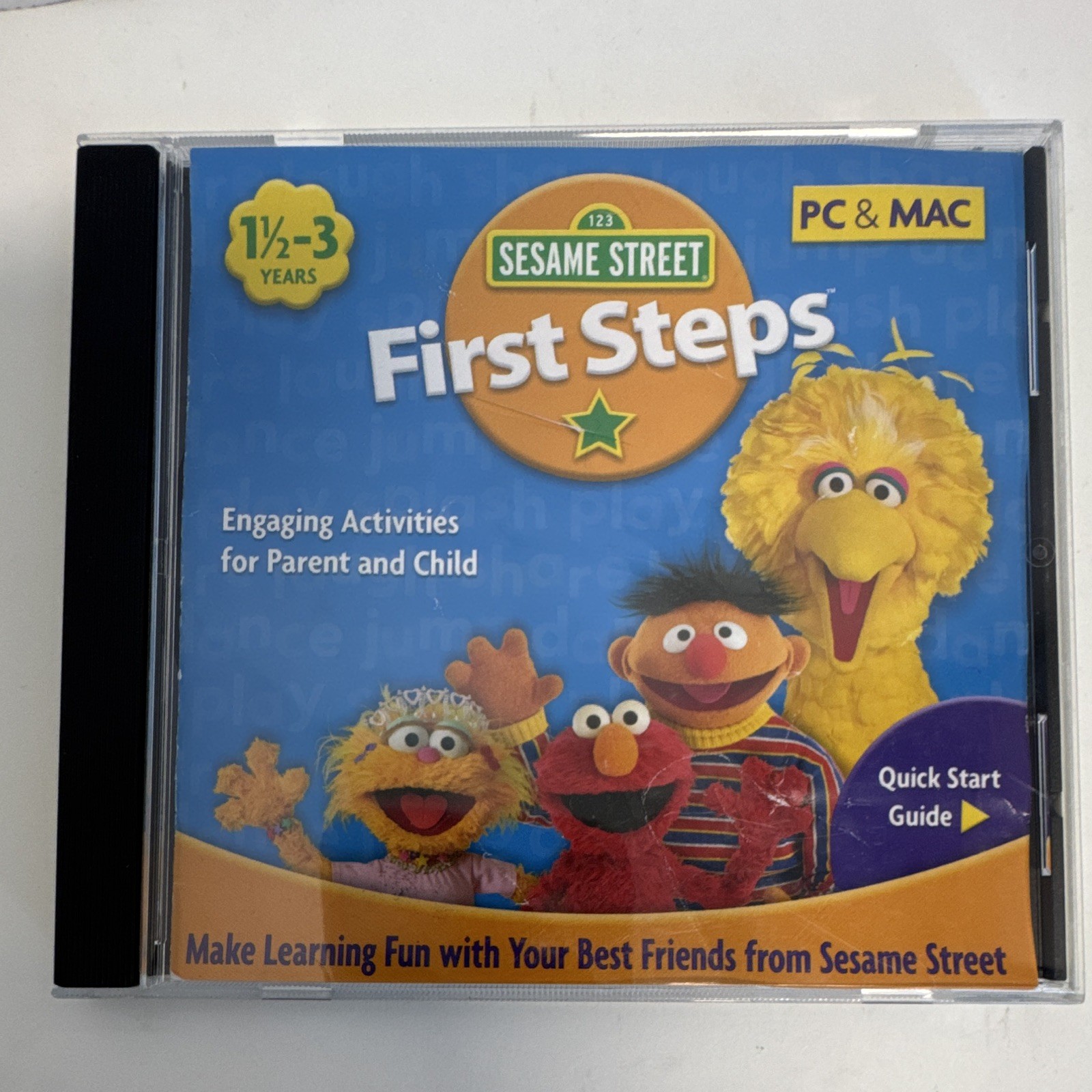 Sesame Street First Steps PC & MAC 1.5-3 Years Make Learning Fun