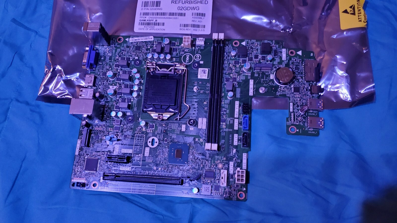 $3 Priority Ship - Dell Inspiron 3471 MthrBrd LGA1151 DDR4 SATA NNGP2