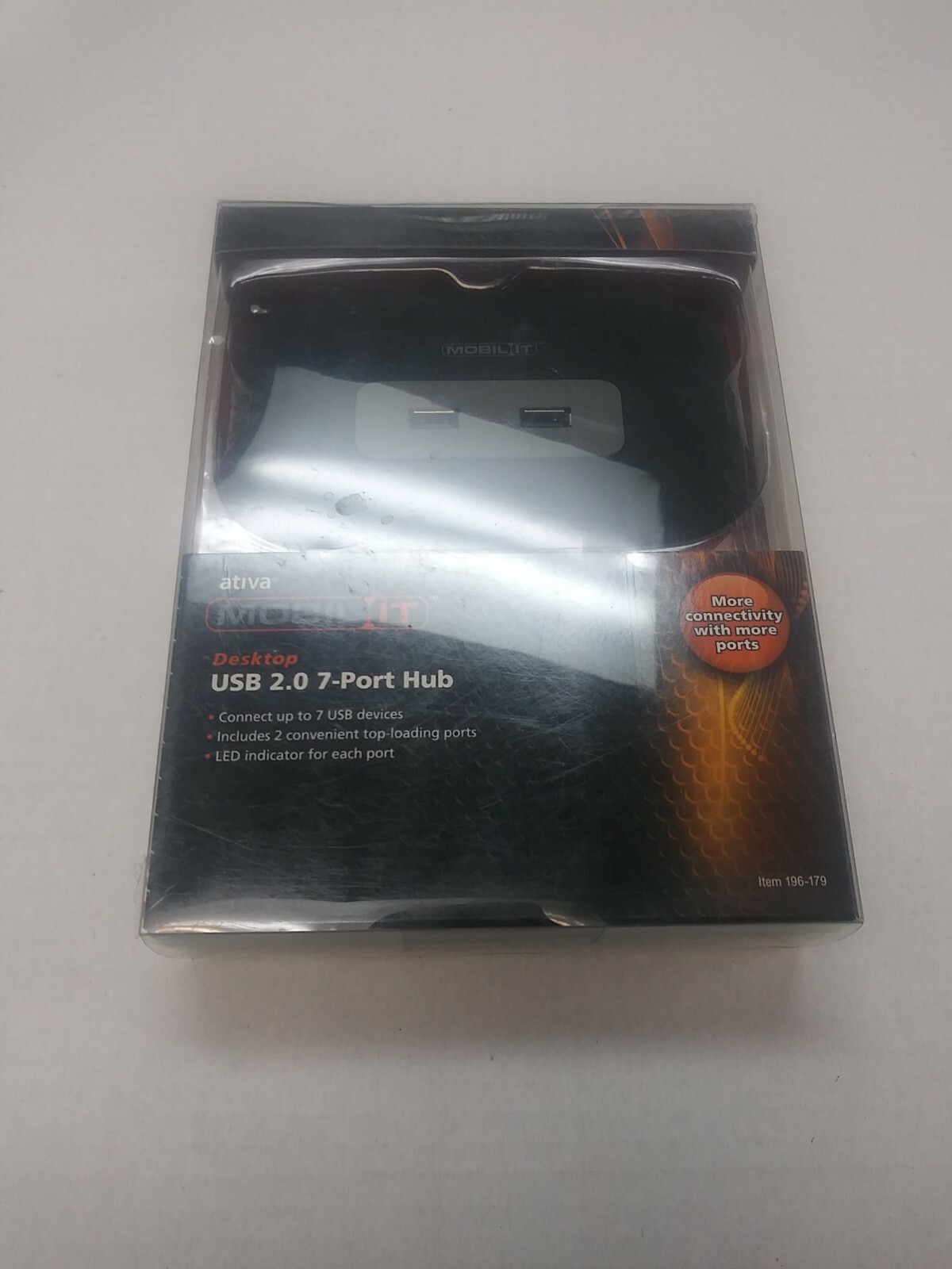 Ativa Mobil-It Desktop 7-Port USB 2.0 Hub