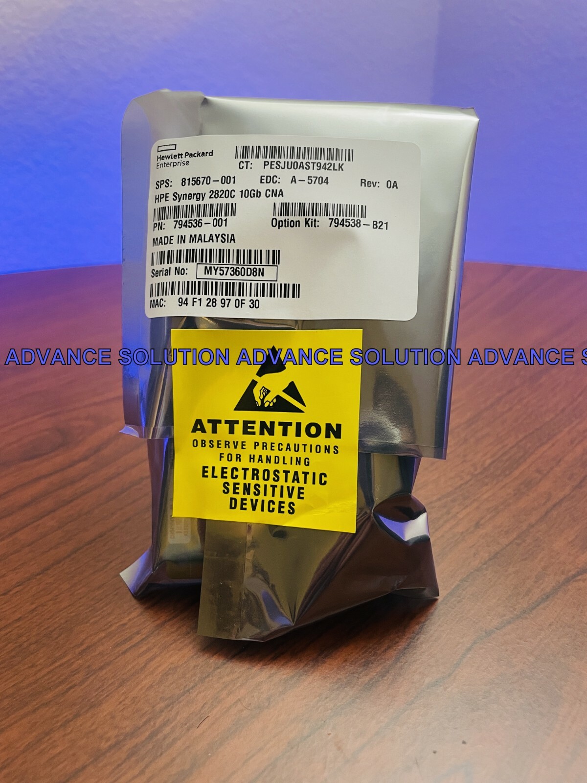 Brand New HPE SYNERGY 2820C 10Gb CNA QLOGIC QMH3442-HP 794536-001 794538-B21