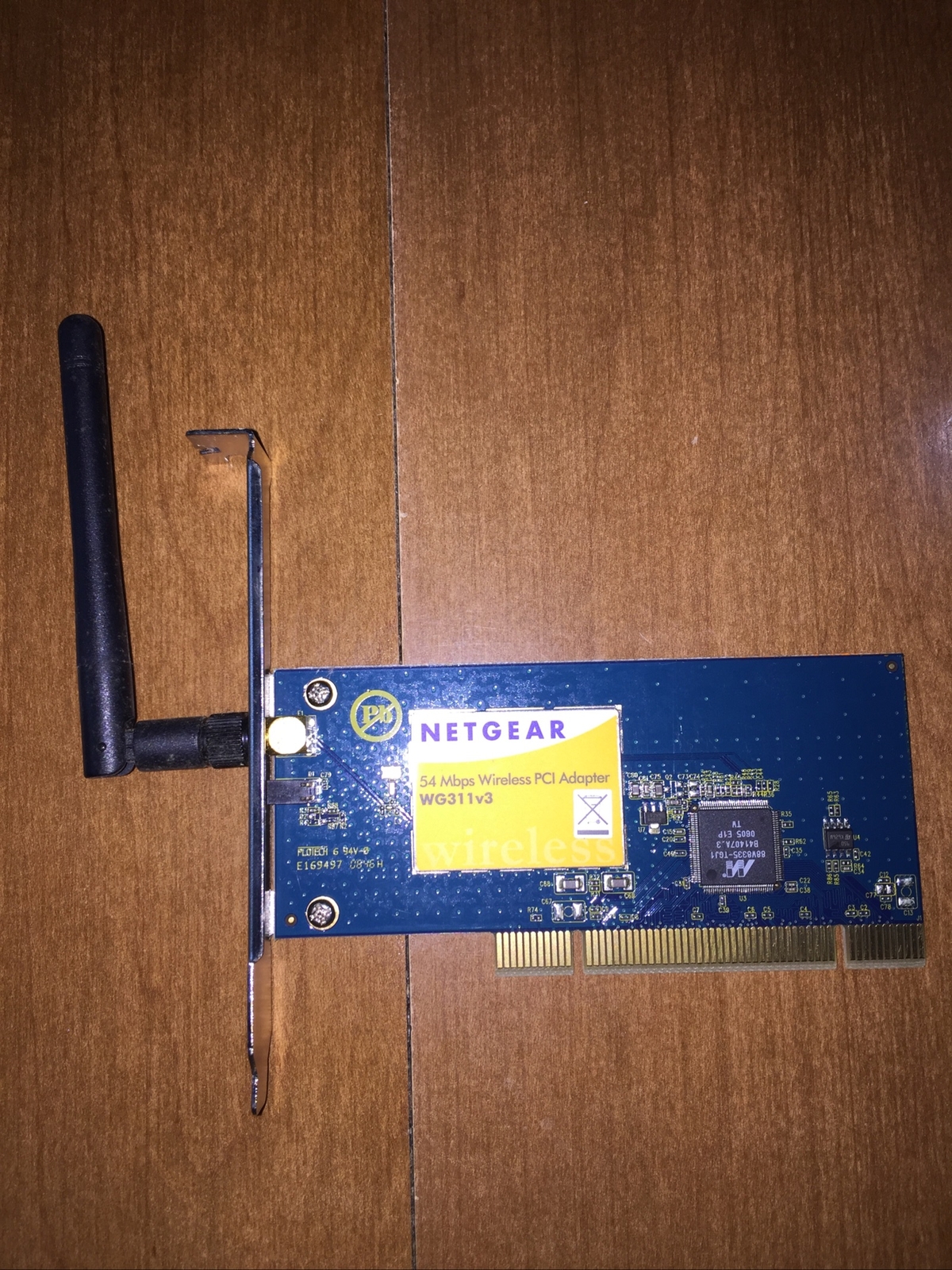 NETGEAR RangeMax Wireless PCI Adapter - Wg311v3